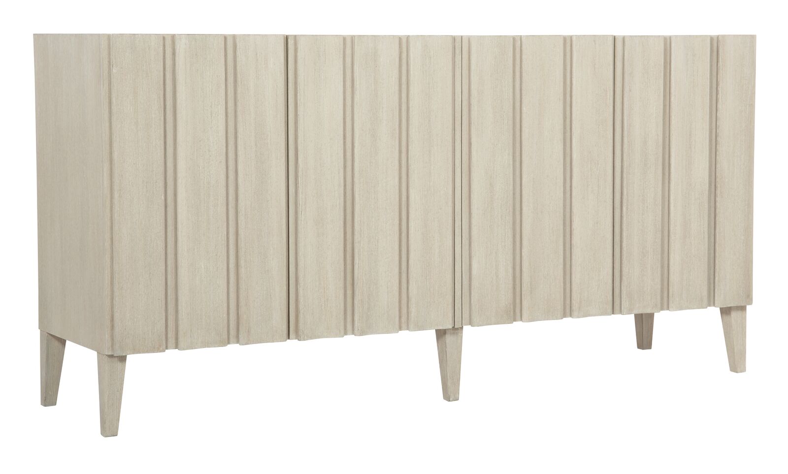 Bernhardt Furniture East Hampton Entertainment Credenza in Cerused Linen