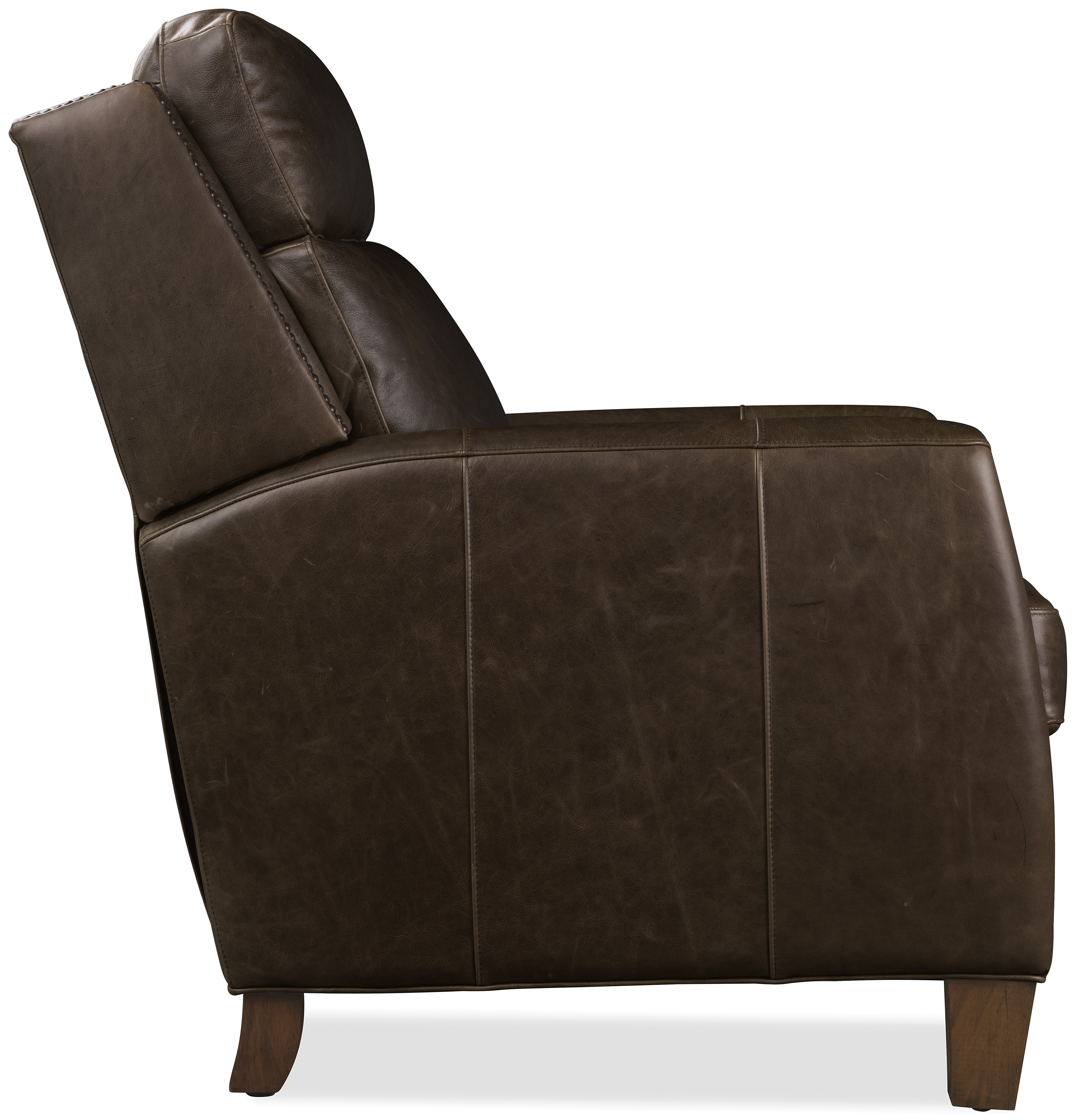 Hooker Furniture Jacklyn Power Recliner with Pop-Up Headrest in Brown