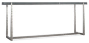 Hooker Furniture Chapman Mixed Media Console Table in Grays