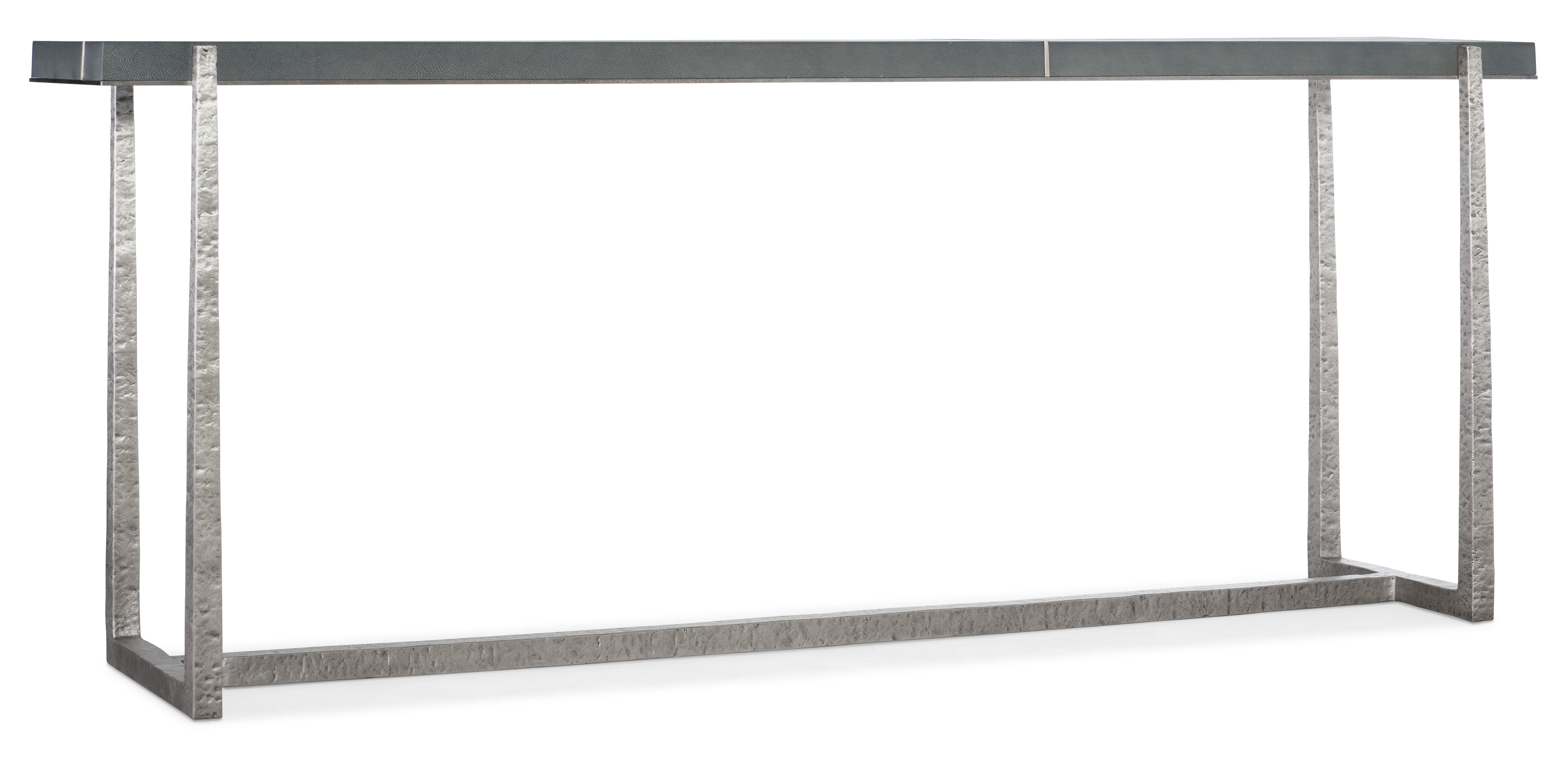 Hooker Furniture Chapman Mixed Media Console Table in Grays