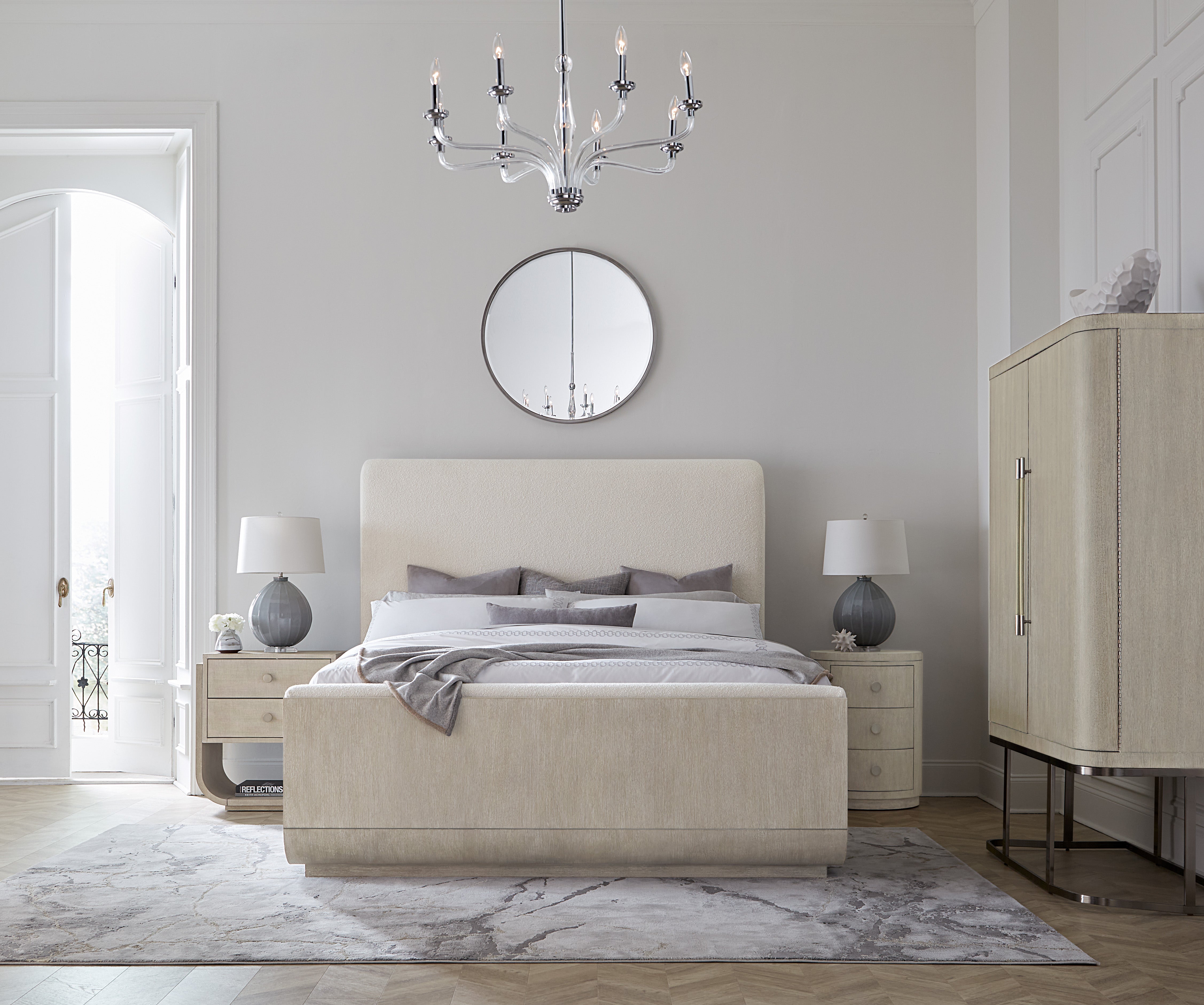 Hooker Furniture Modern Mood Upholstered Panel Bed