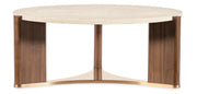 Hooker Furniture Eleana Round Cocktail Table in Medium Wood