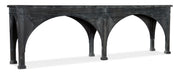 Hooker Furniture Melange Thunber Sofa Console in Grays