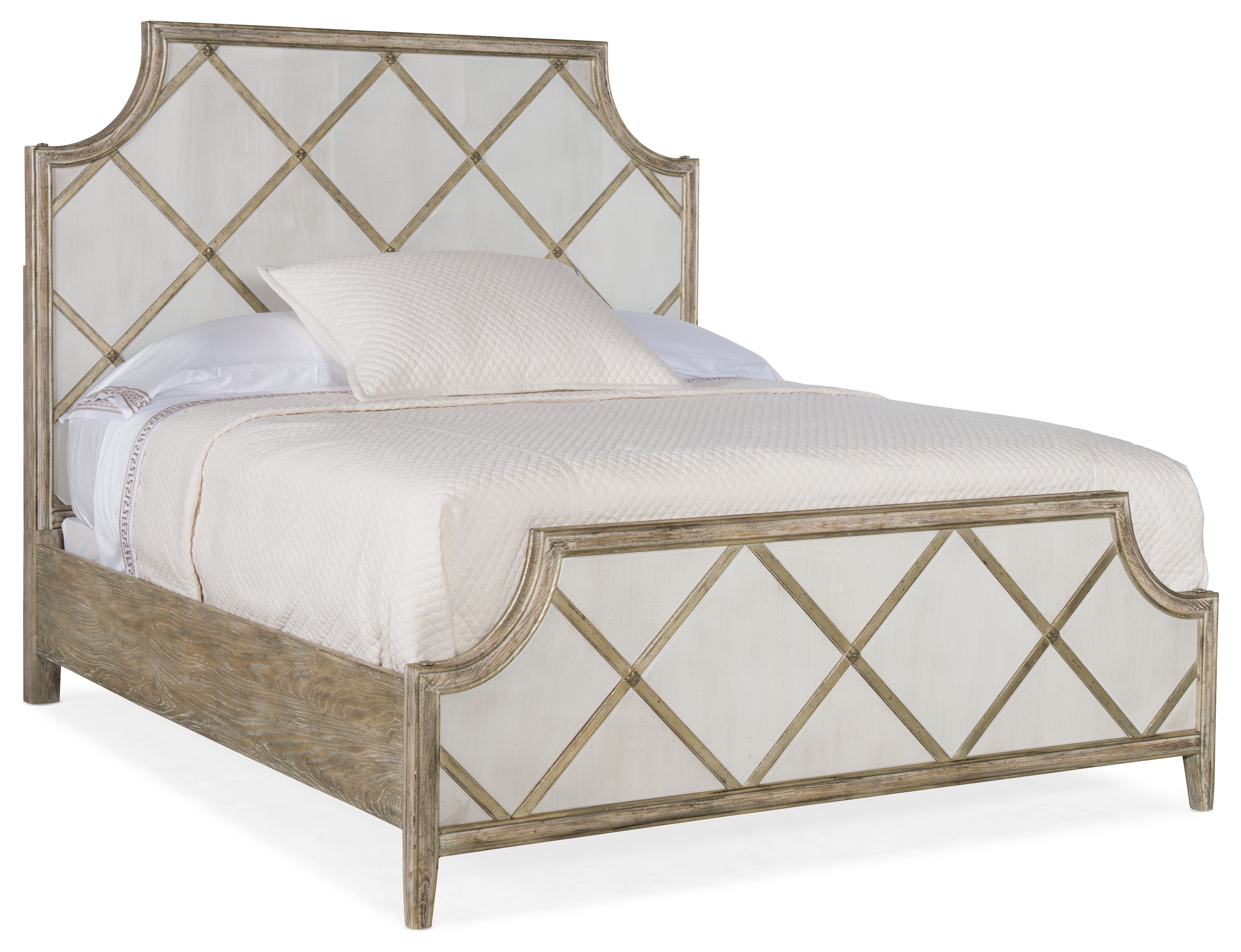 Hooker Furniture Sanctuary Diamont King Panel Bed