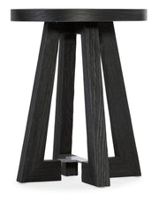 Hooker Furniture Chapman Shou Sugi Ban Side Table in Blacks