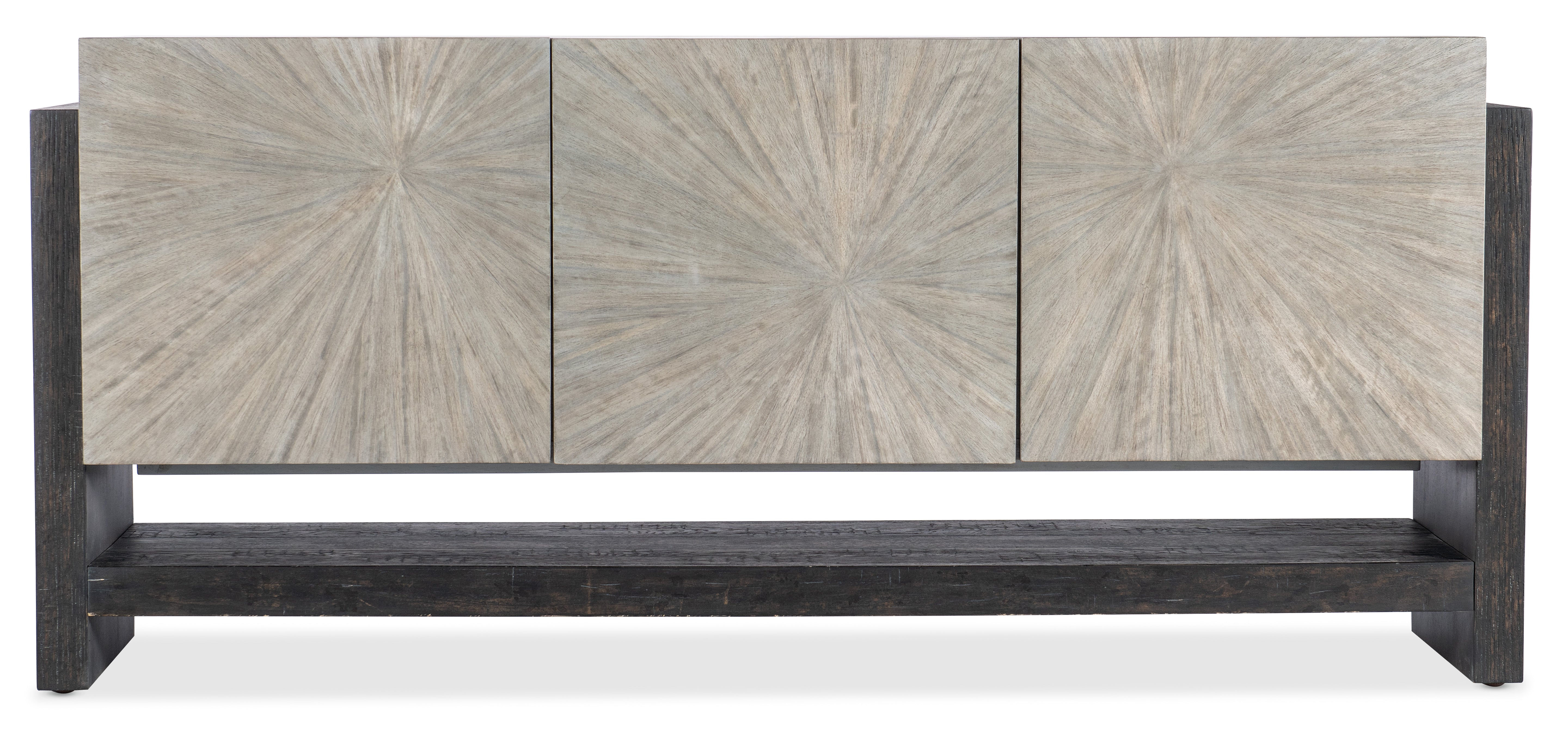Hooker Furniture Melange Ground Perspective Credenza in Light Wood