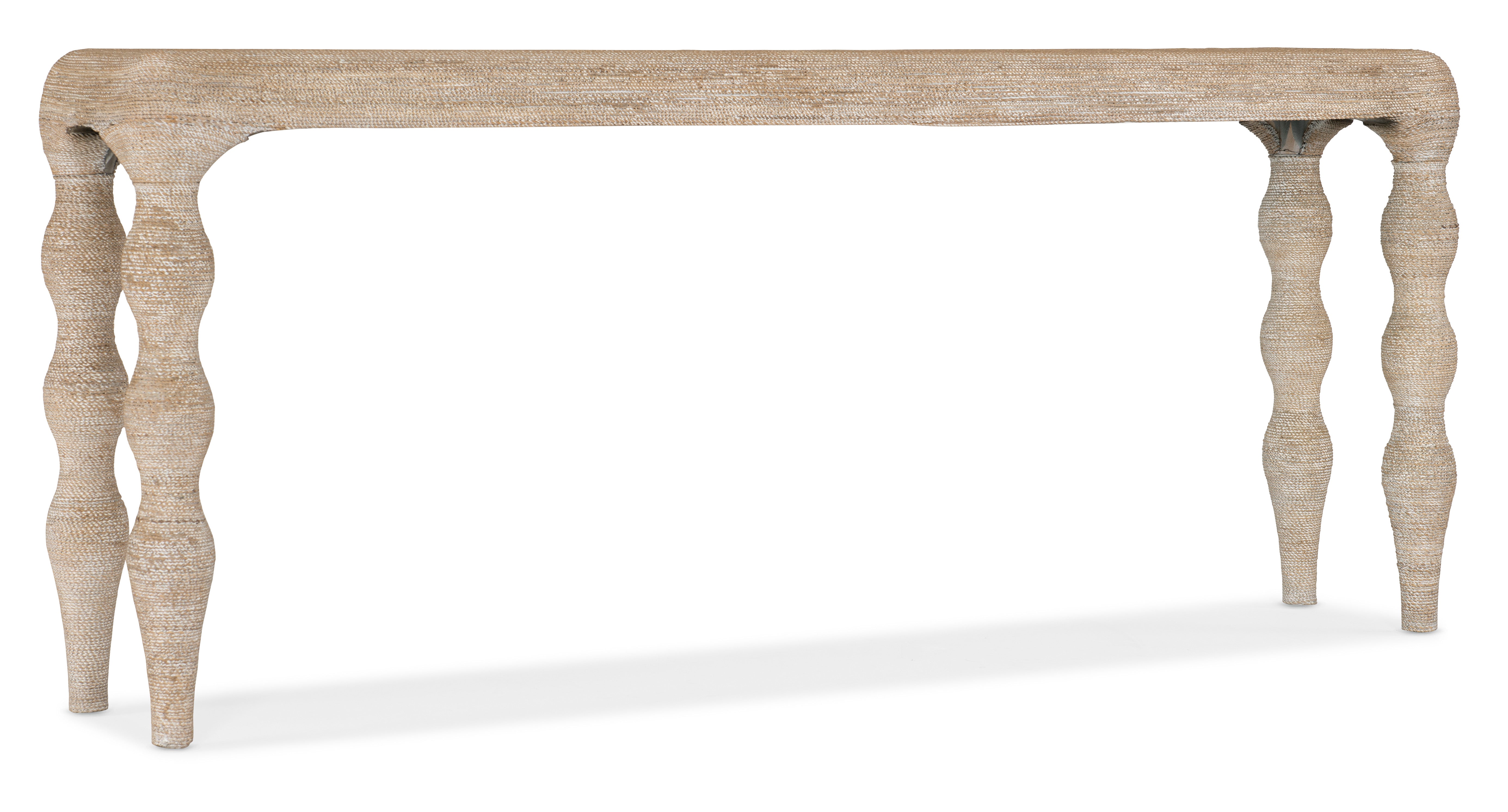 Hooker Furniture Serenity Bahari Console Table in Light Brown