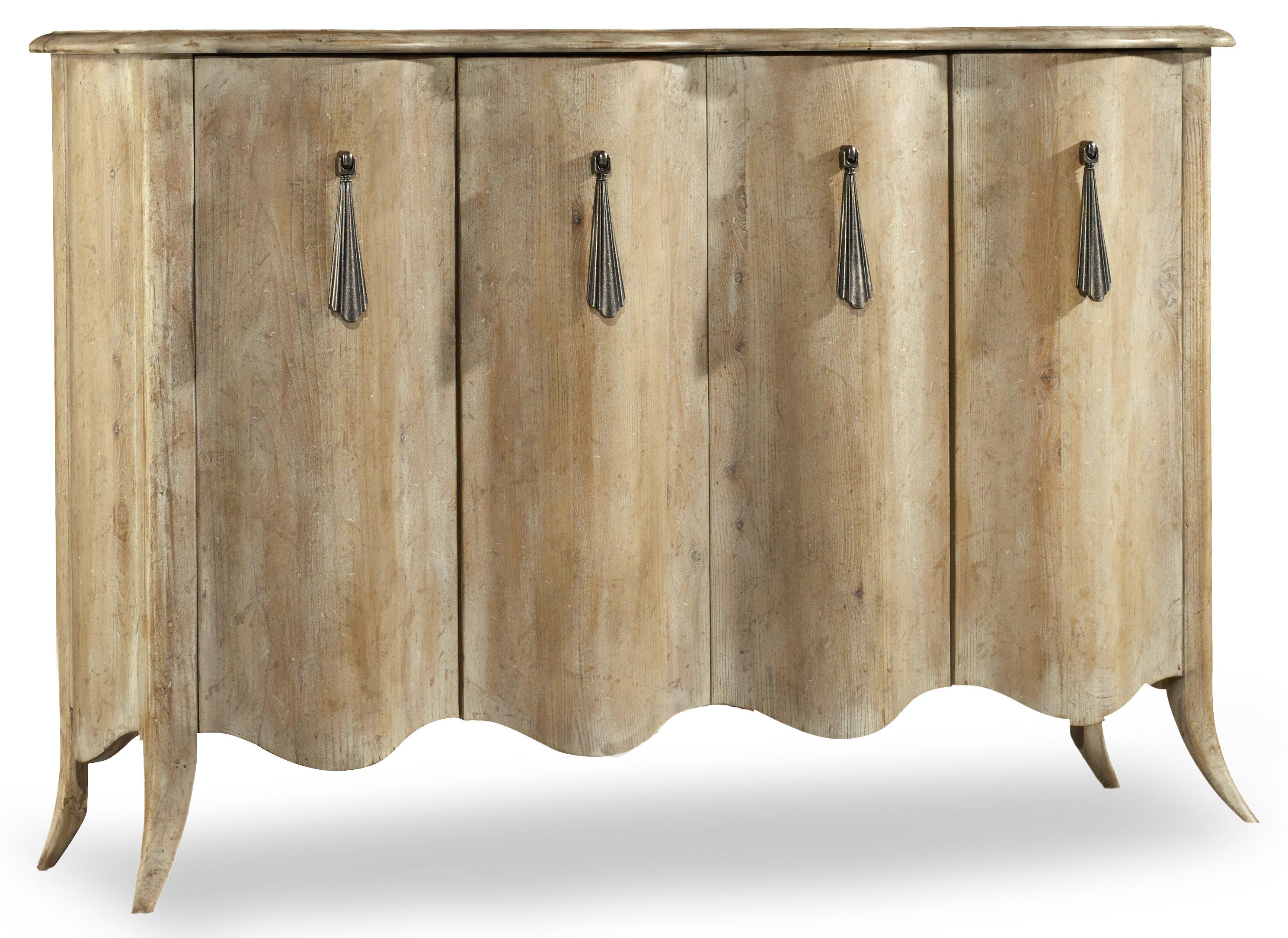 Hooker Furniture Melange Draped Credenza in Light Brown