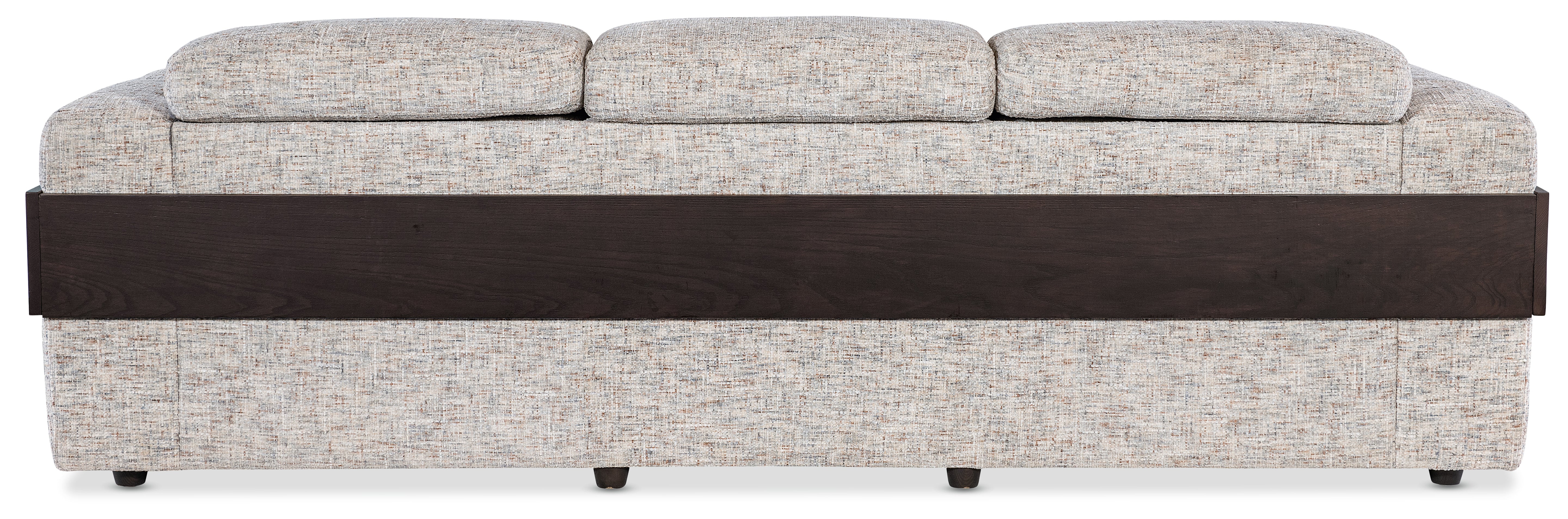 Hooker Furniture Atlas Power Sofa with Power Headrest in Multicolored