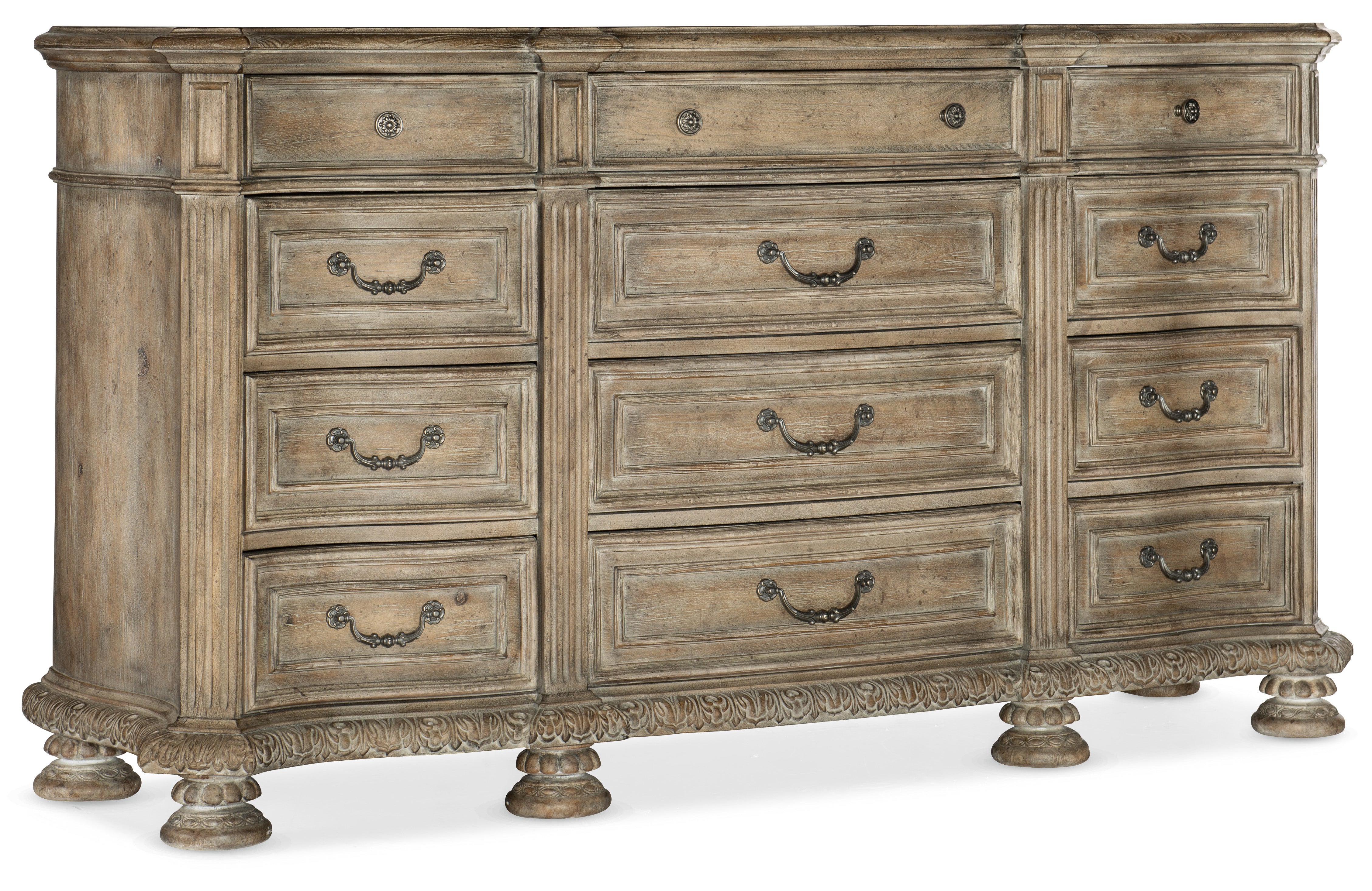 Hooker Furniture Castella Twelve Drawer Dresser