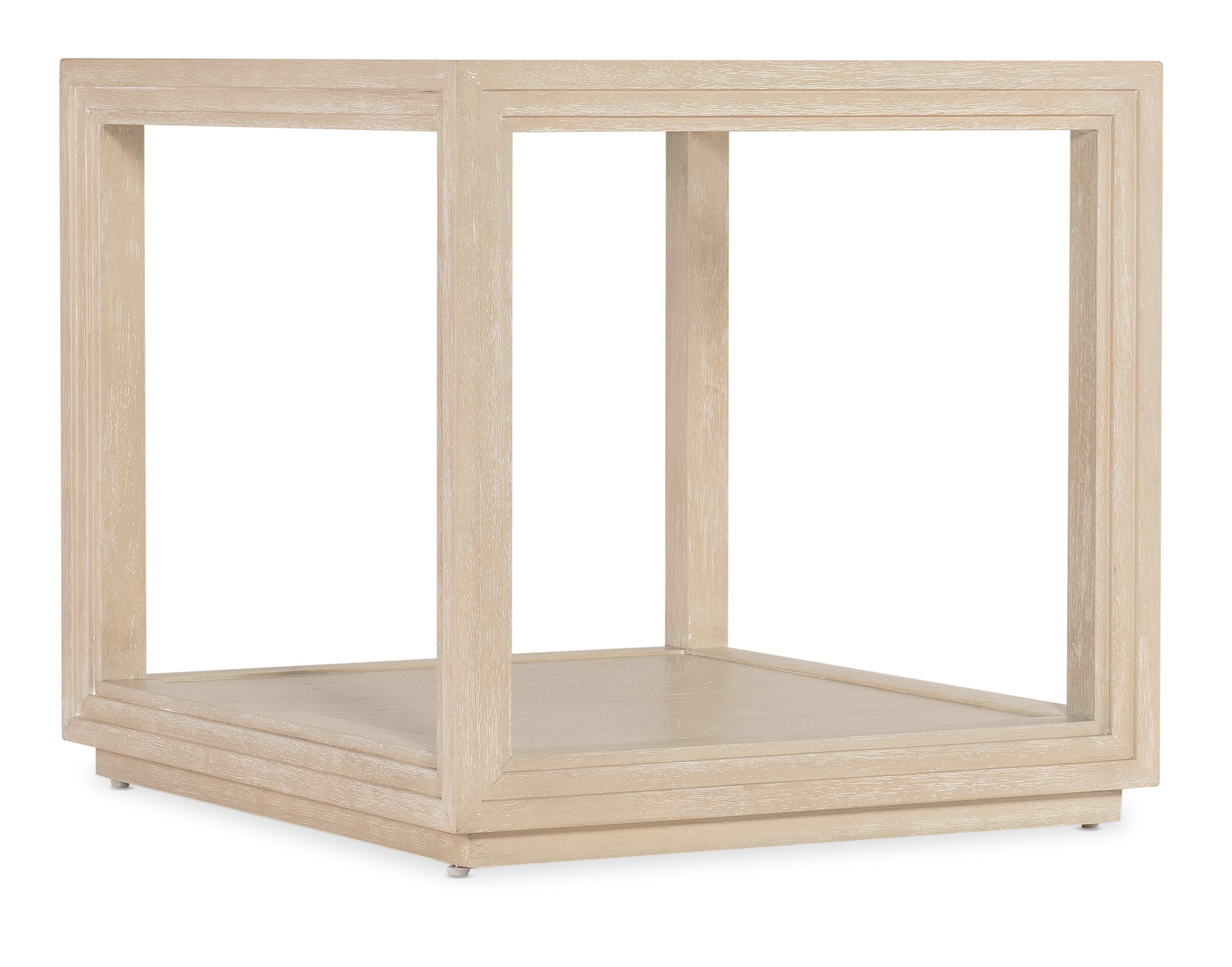 Hooker Furniture Nouveau Chic End Table in Light Wood