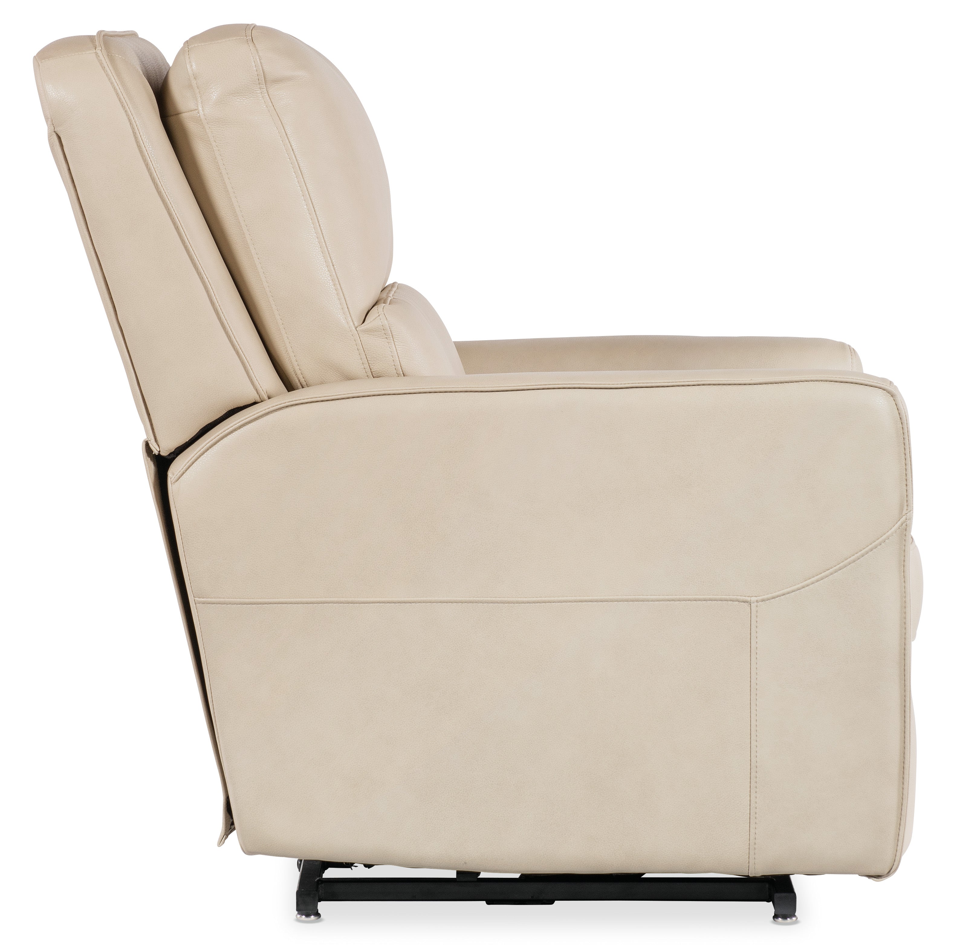 Hooker Furniture Flynn Power Recliner w/ Power Headrest, Lumbar, and Lift in Beige