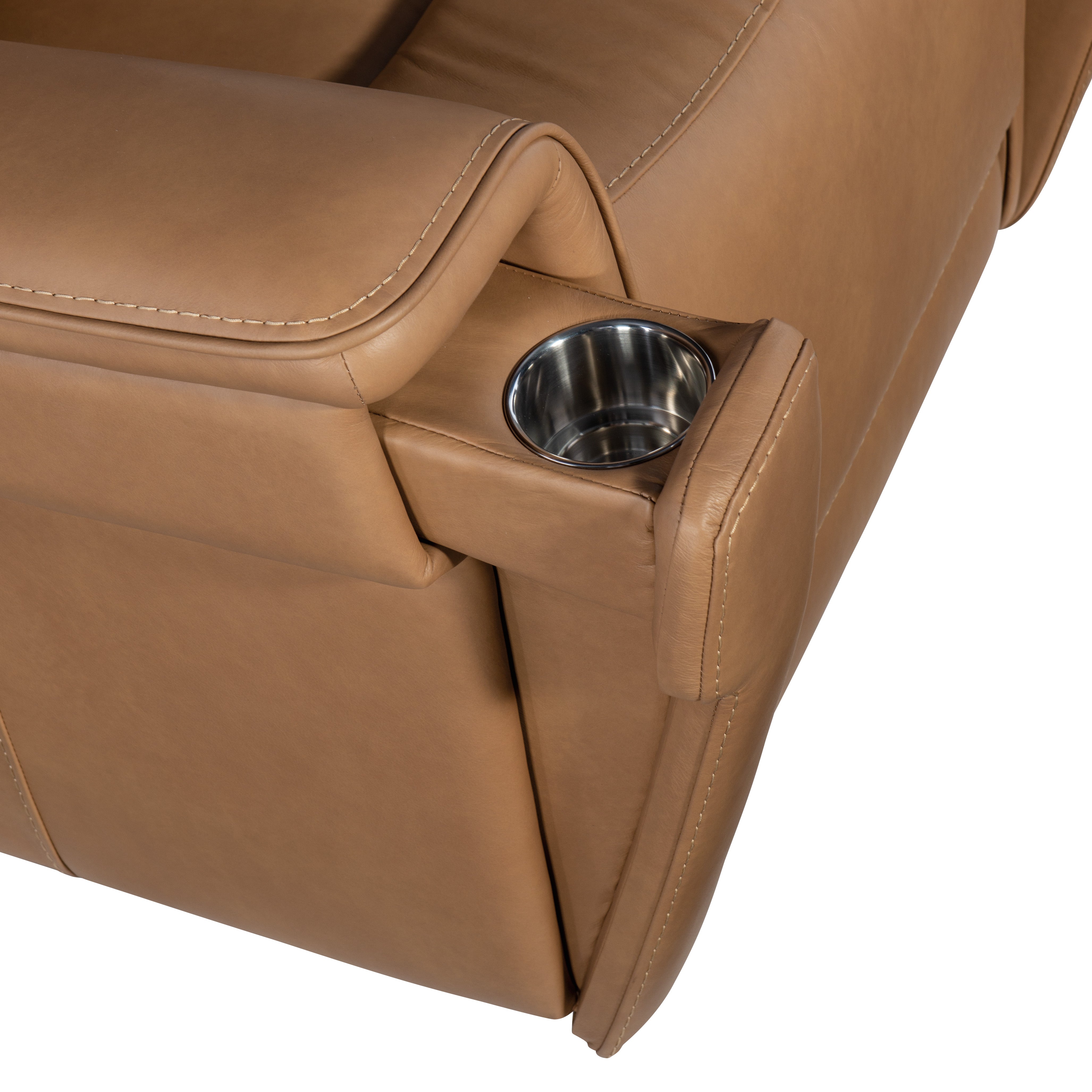 Hooker Furniture Lyra Zero Gravity Power Recliner with Power Headrest and Lumbar in Light Gray