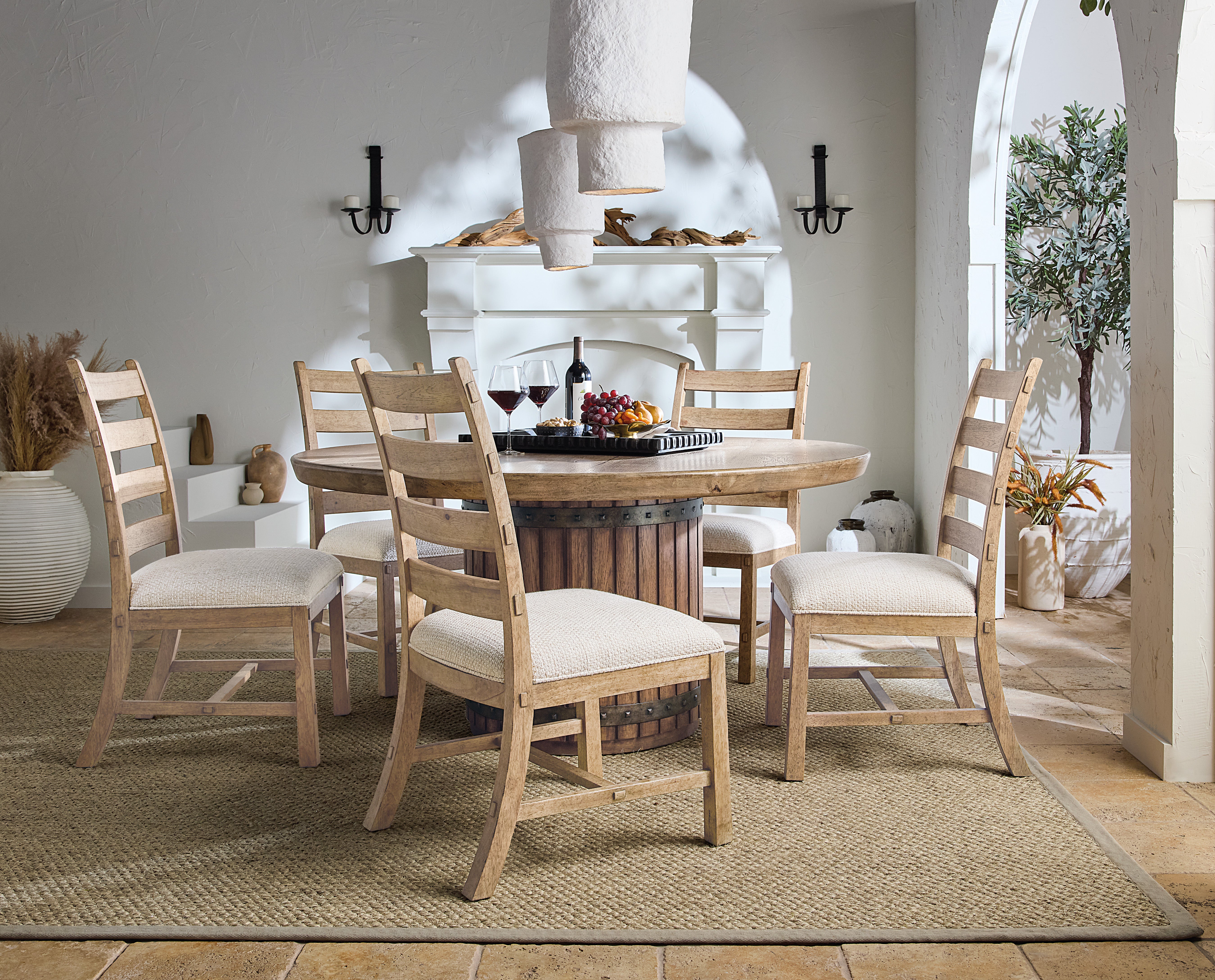 Hooker Furniture Vineyard Row Ladderback Side Chair