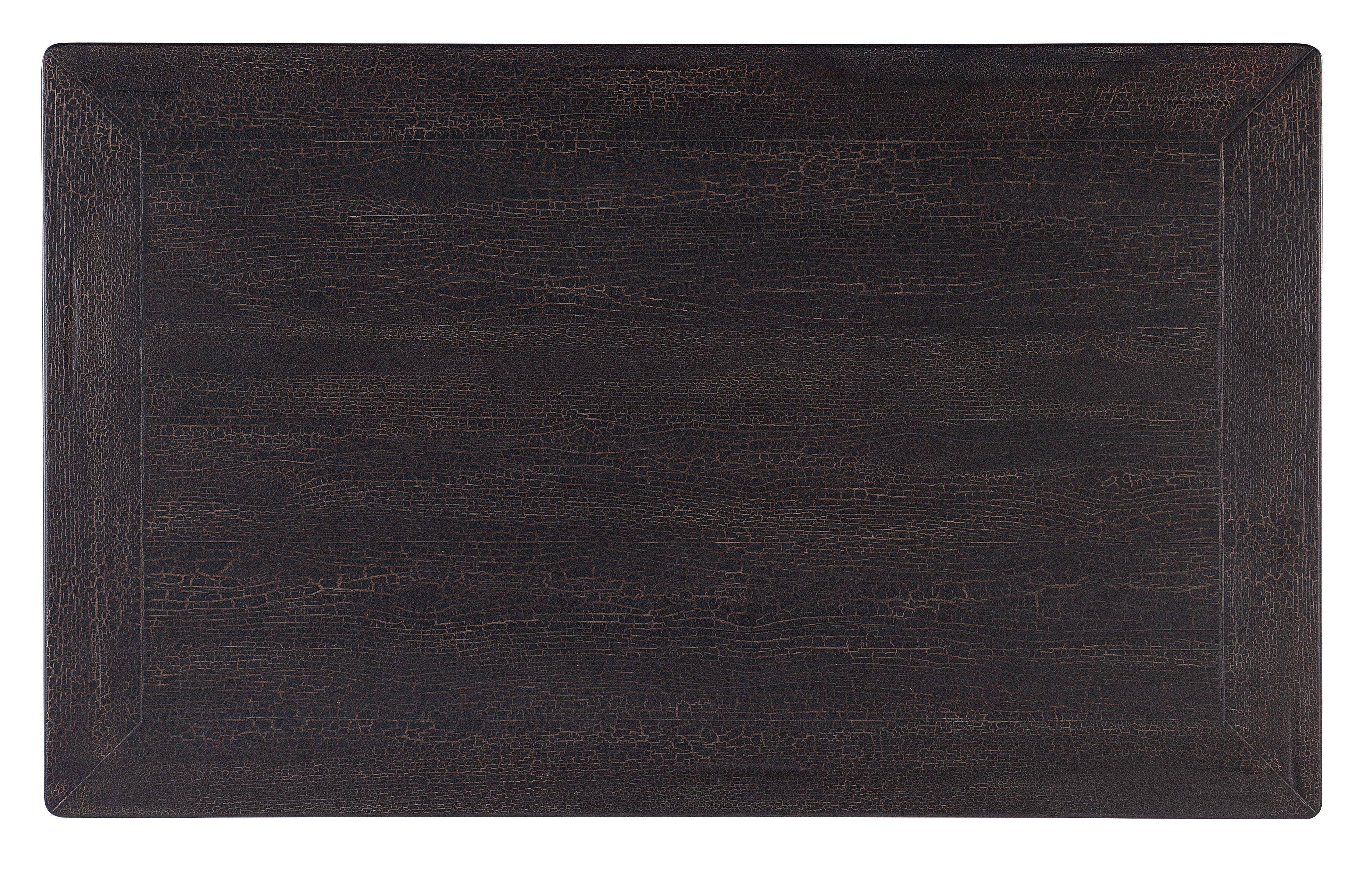 Hooker Furniture Big Sky Turned Leg Cocktail Table in Dark Brown