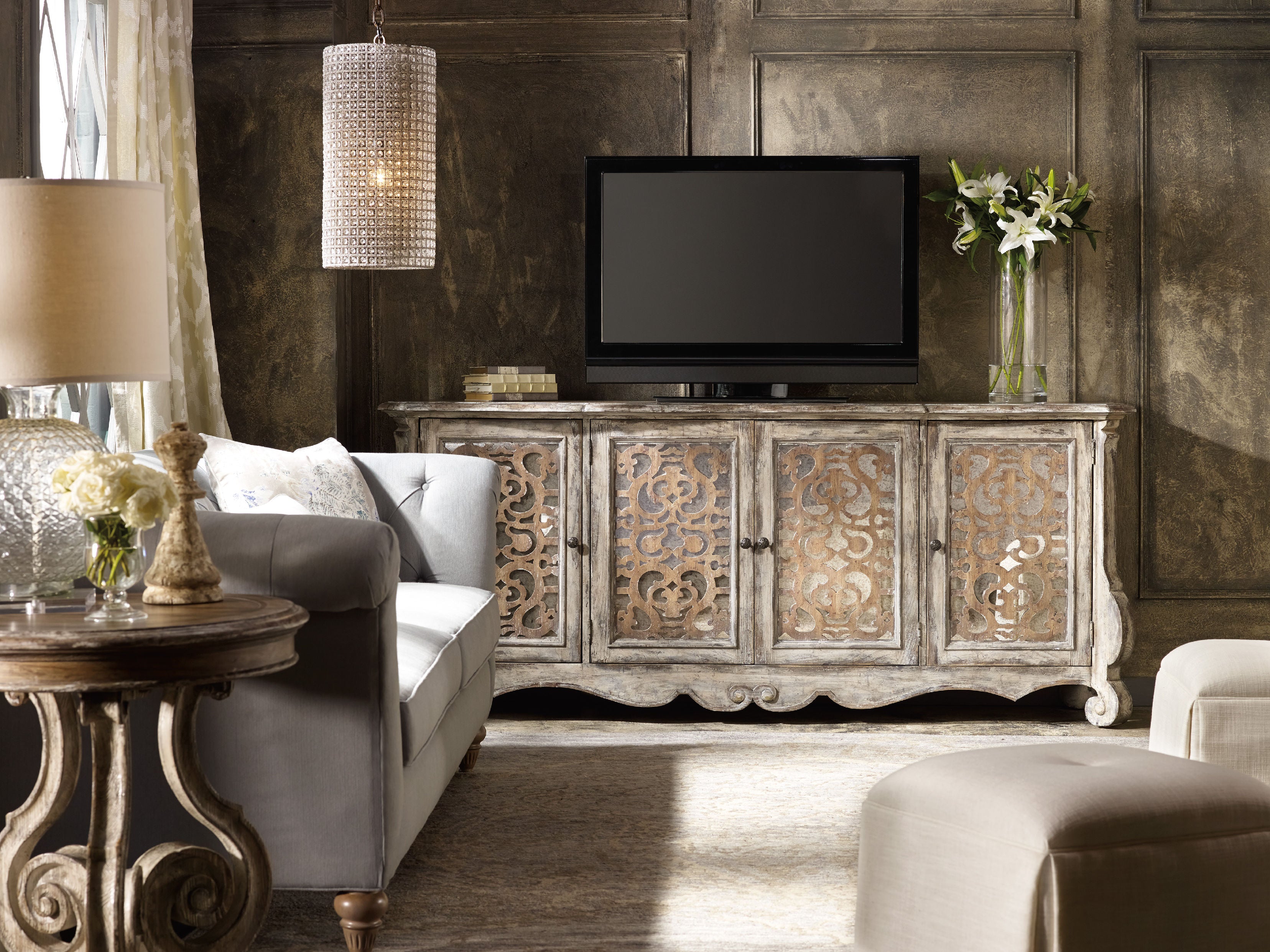 Hooker Furniture Chatelet Credenza in Beige