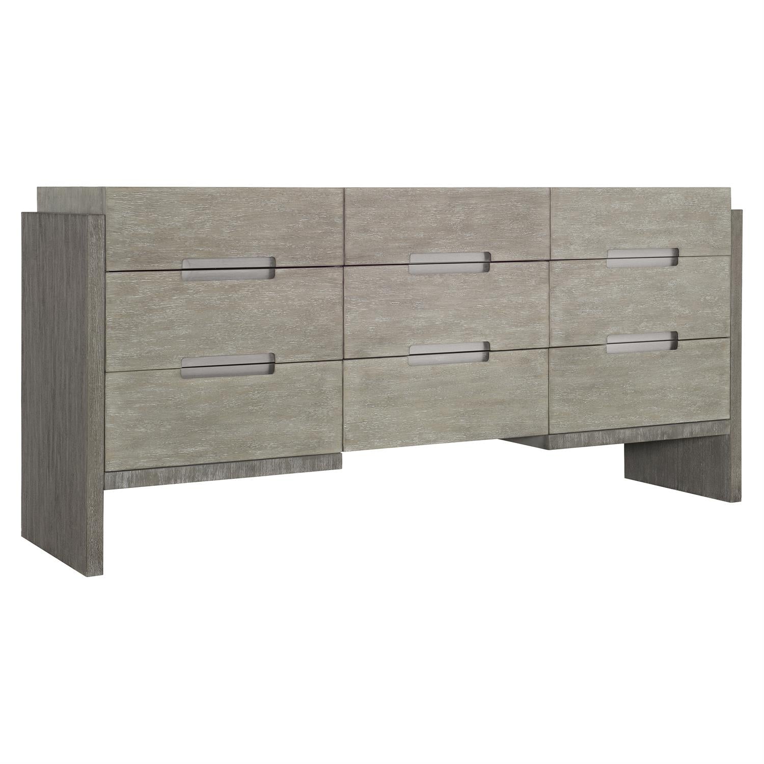 Bernhardt Furniture Foundations Dresser in Dark & Light Shale