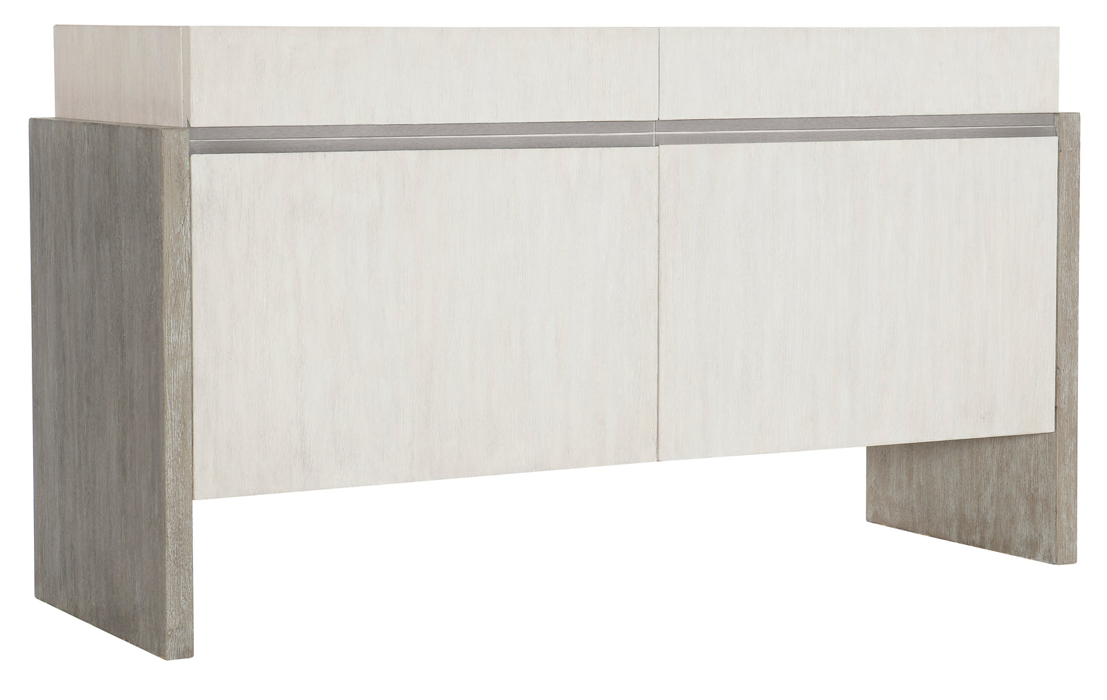 Bernhardt Furniture Foundations Buffet in Light Shale & Linen