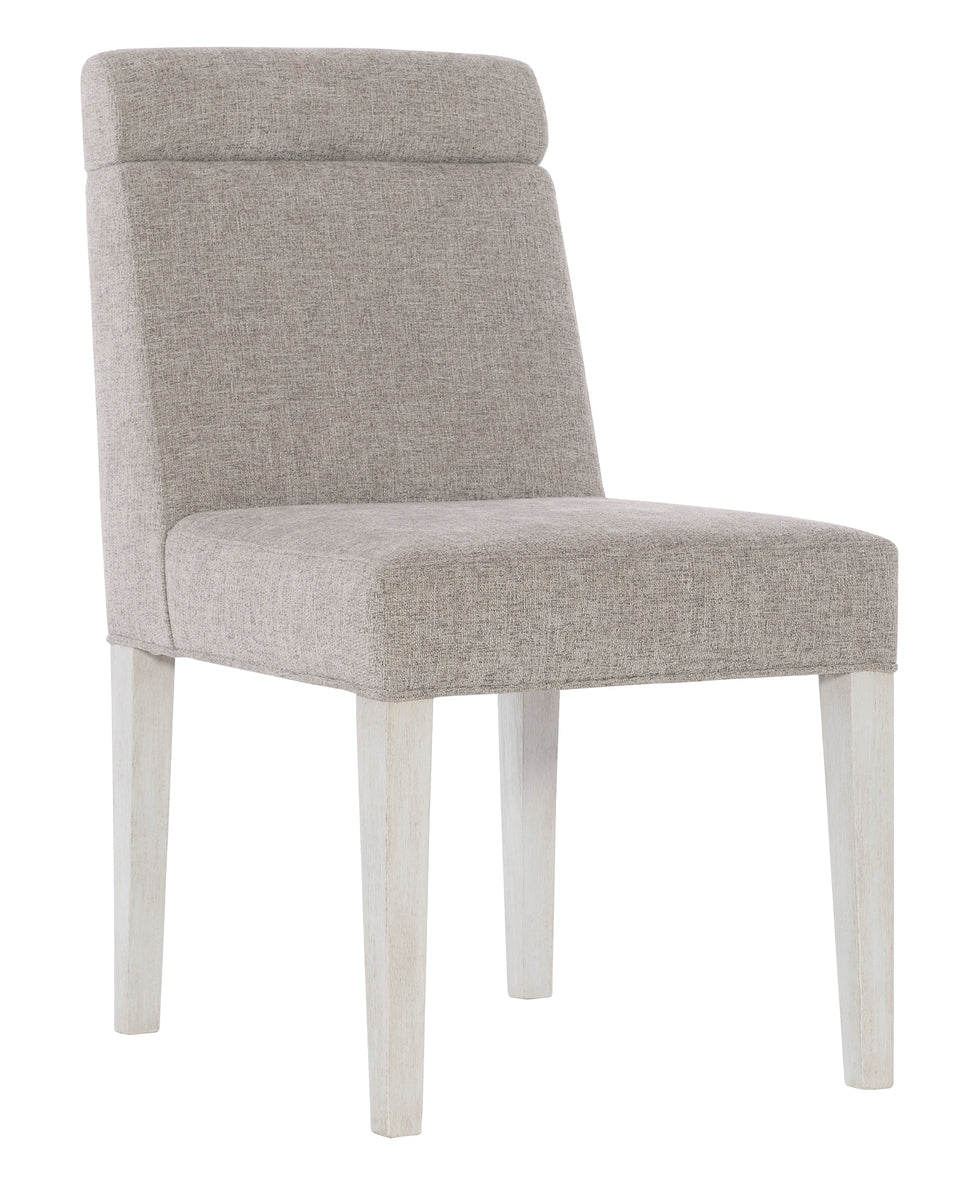 Bernhardt Furniture Foundations Side Chair in Linen