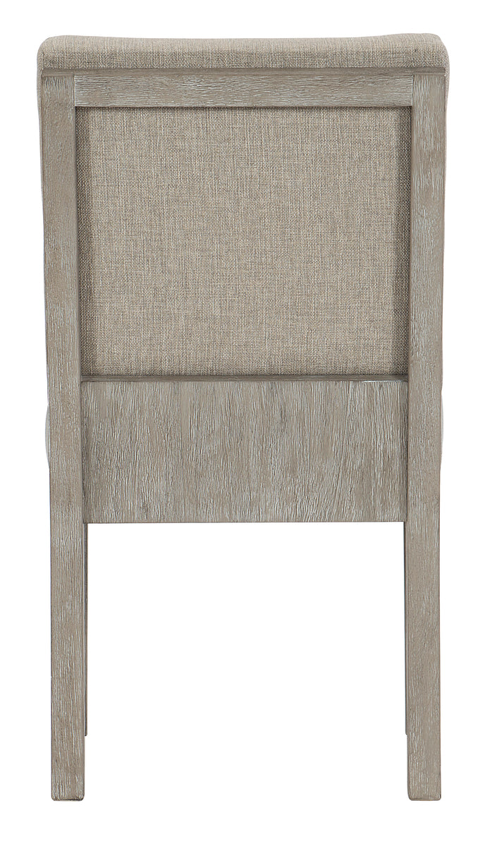 Bernhardt Furniture Foundations Side Chair in Light Shale