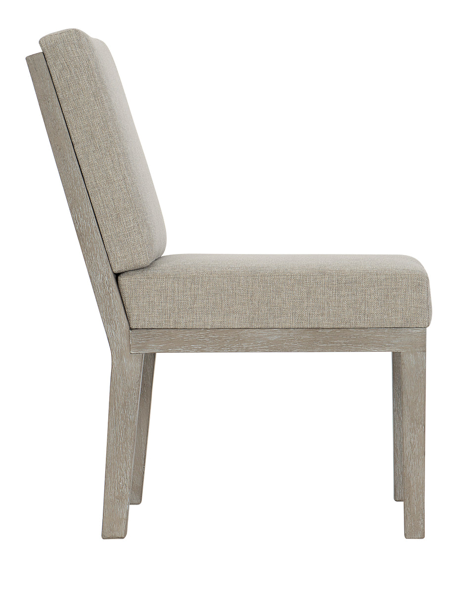 Bernhardt Furniture Foundations Side Chair in Light Shale