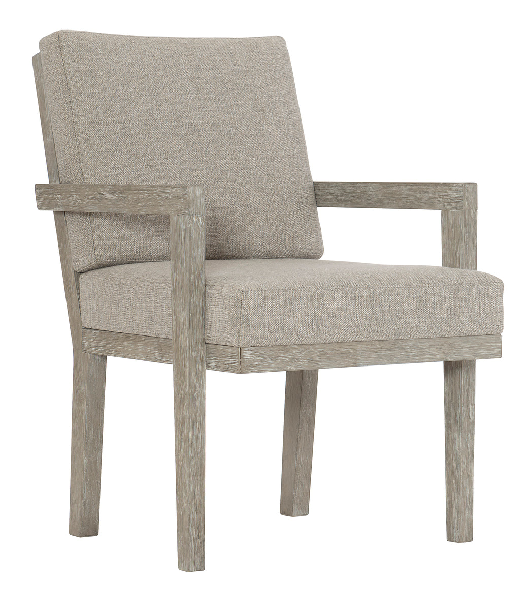 Bernhardt Furniture Foundations Arm Chair in Light Shale