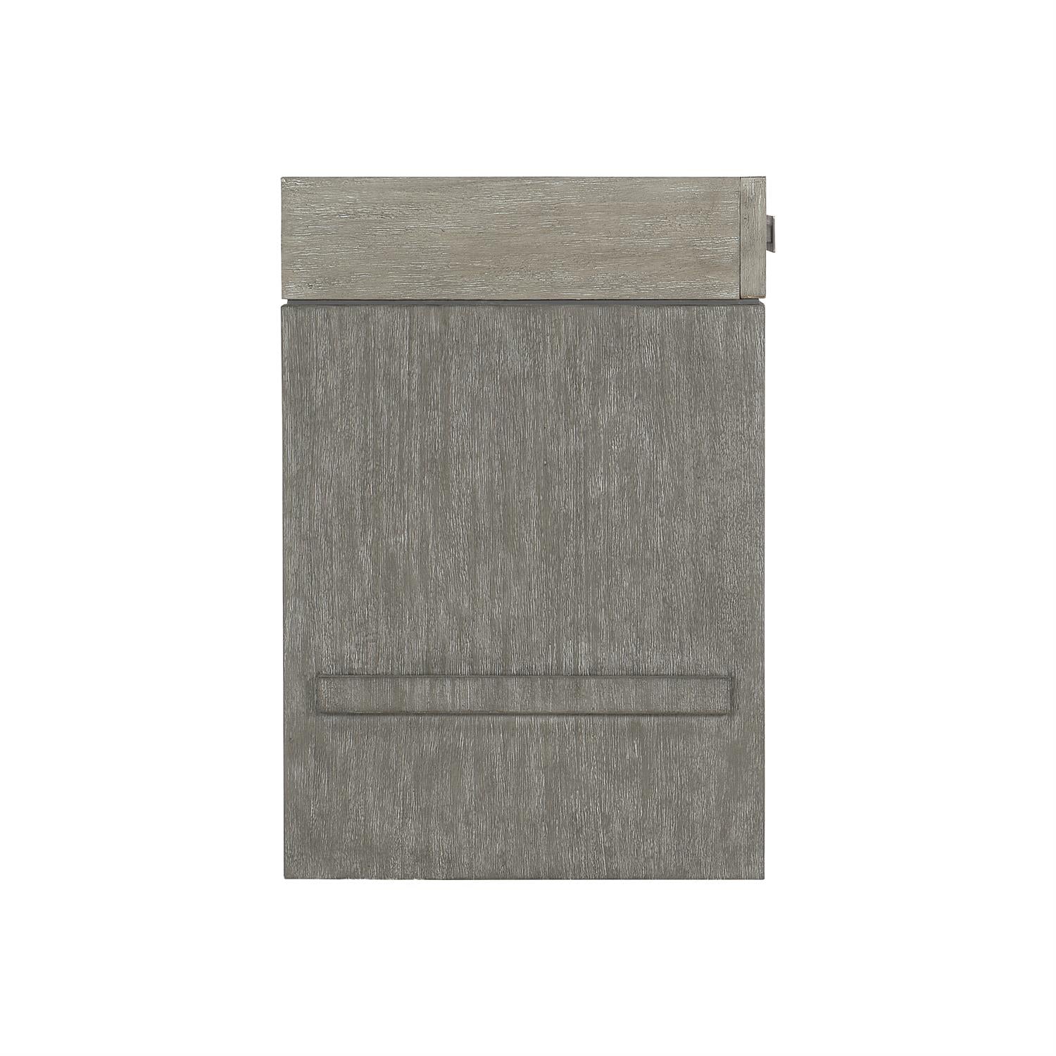 Bernhardt Furniture Foundations Nightstand in Dark & Light Shale