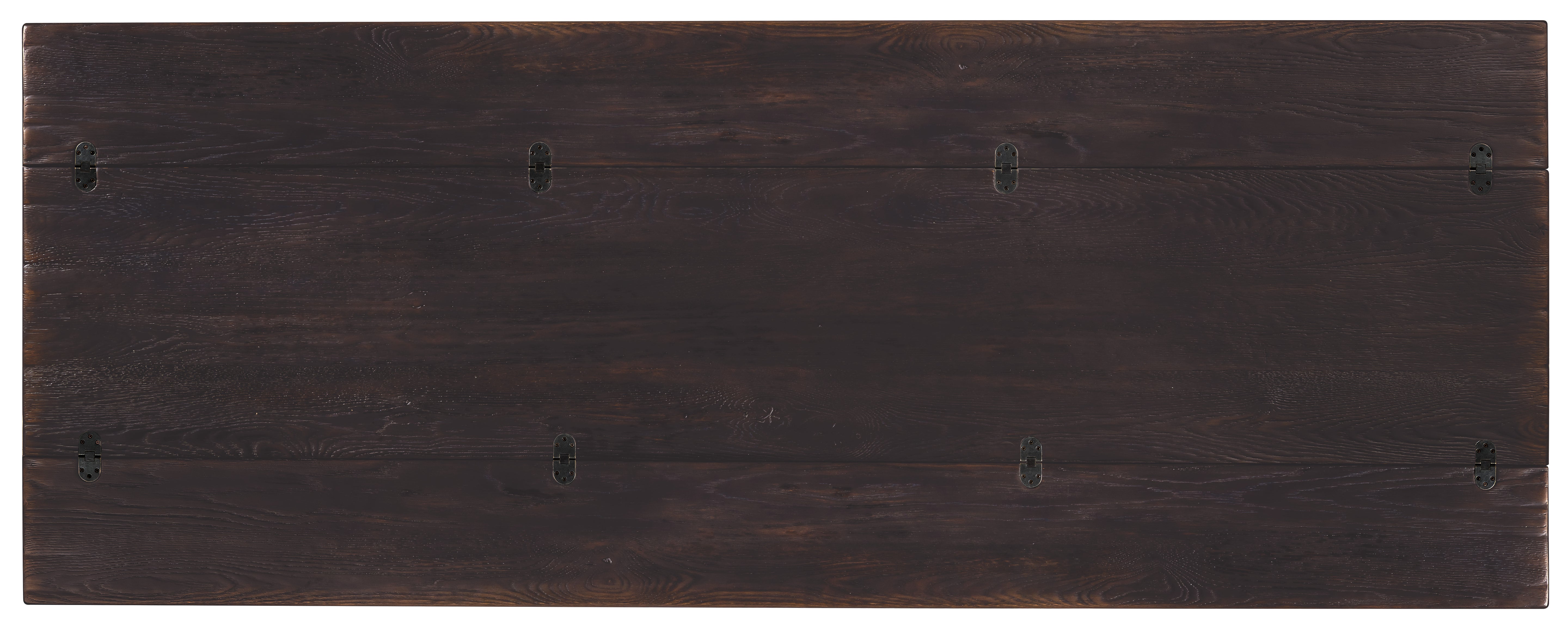 Hooker Furniture Driftwood Flip-Top Console Table in Blacks