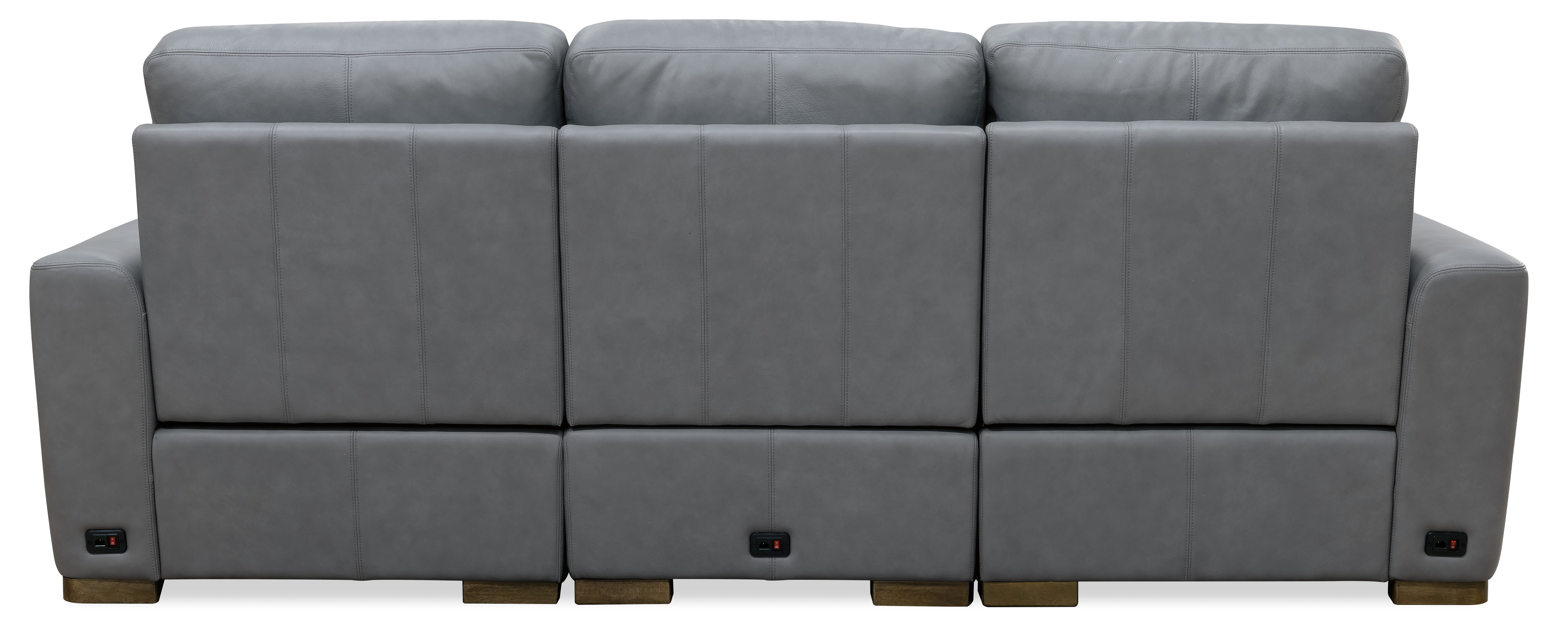 Hooker Furniture Optimus Three Seat Sofa in Grey