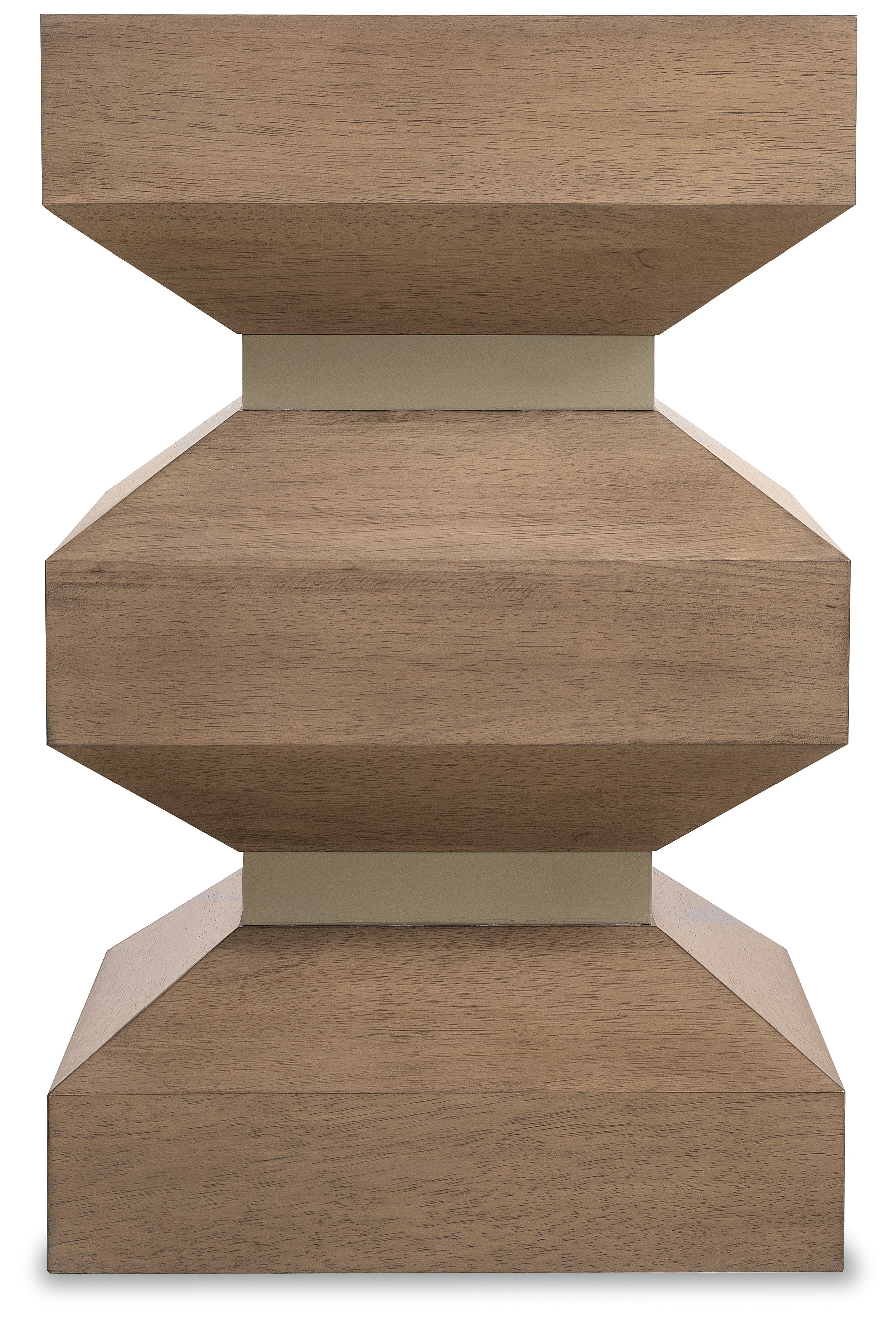 Hooker Furniture Sonnet Square End Table in Medium Wood