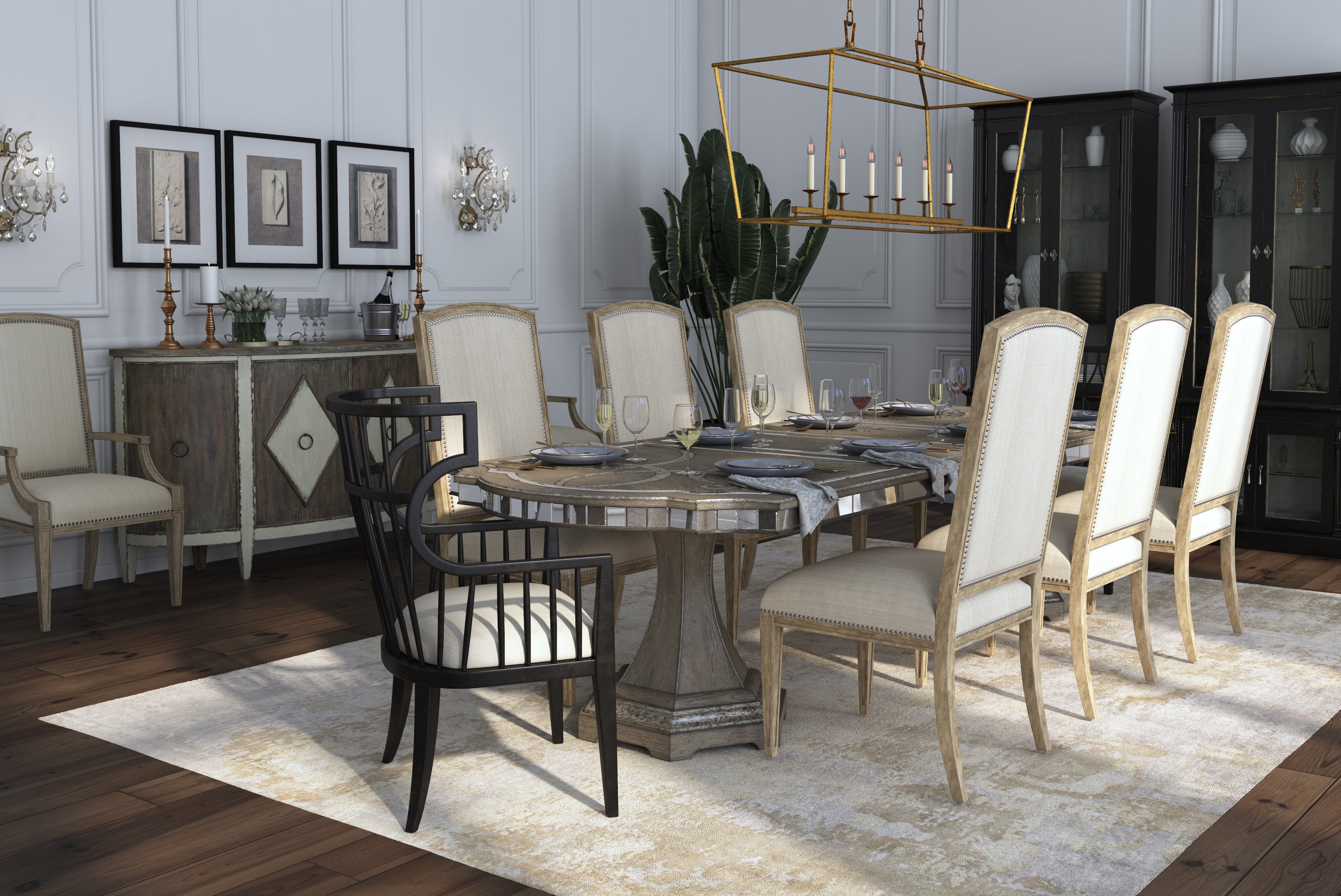 Hooker Furniture Sanctuary Couture Host Chair