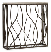 Hooker Furniture Thin Metal Console in Gray