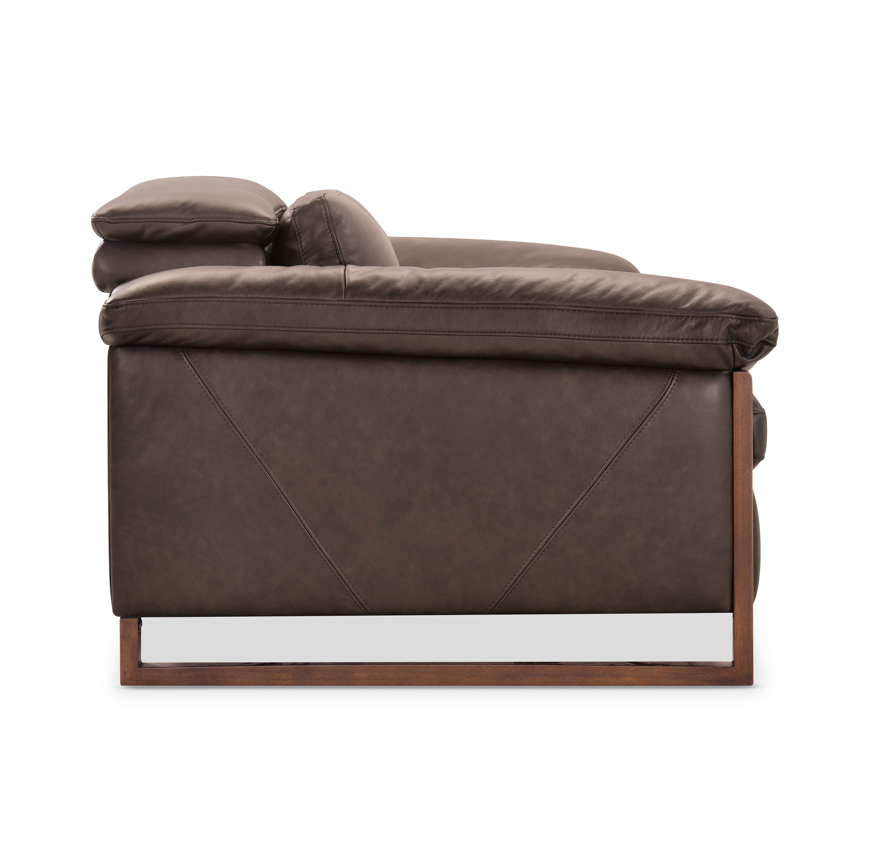 Hooker Furniture Jericho Power Recliner with Power Headrest in Brown