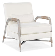 Hooker Furniture Isla Accent Lounge Chair in Light Brown