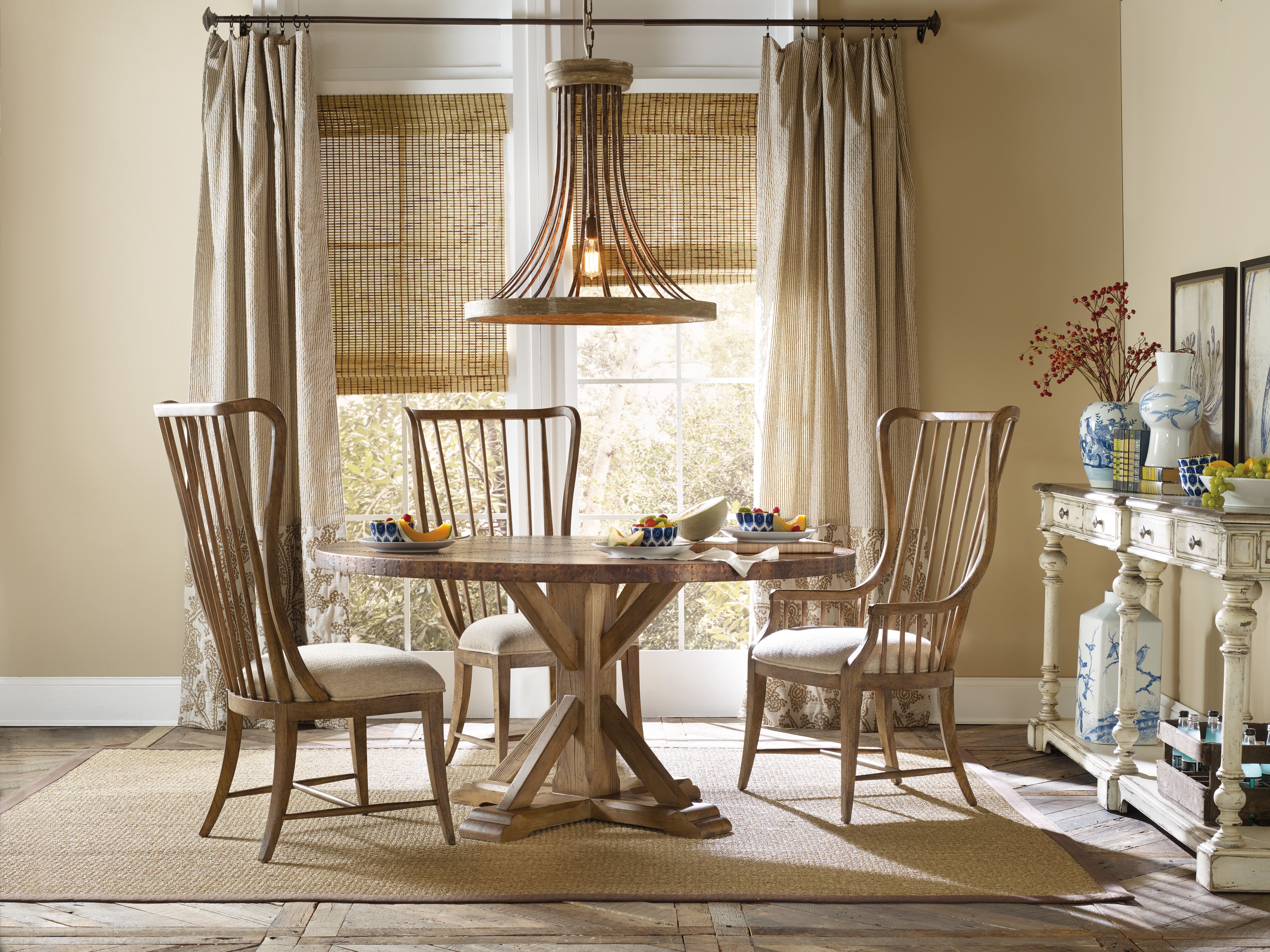 Hooker Furniture Sanctuary Tall Spindle Arm Chair