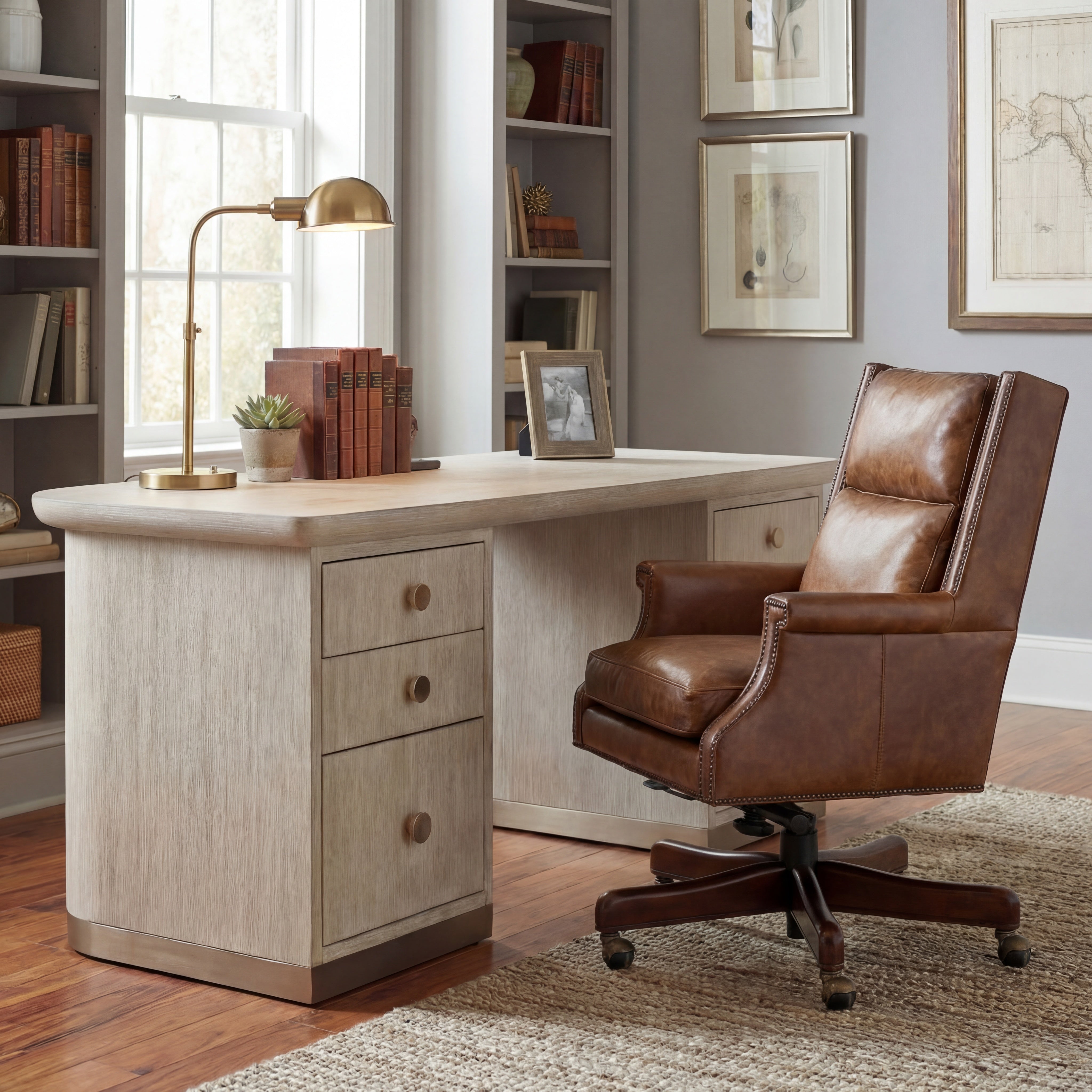 Hooker Furniture Beckett Executive Swivel Tilt Chair