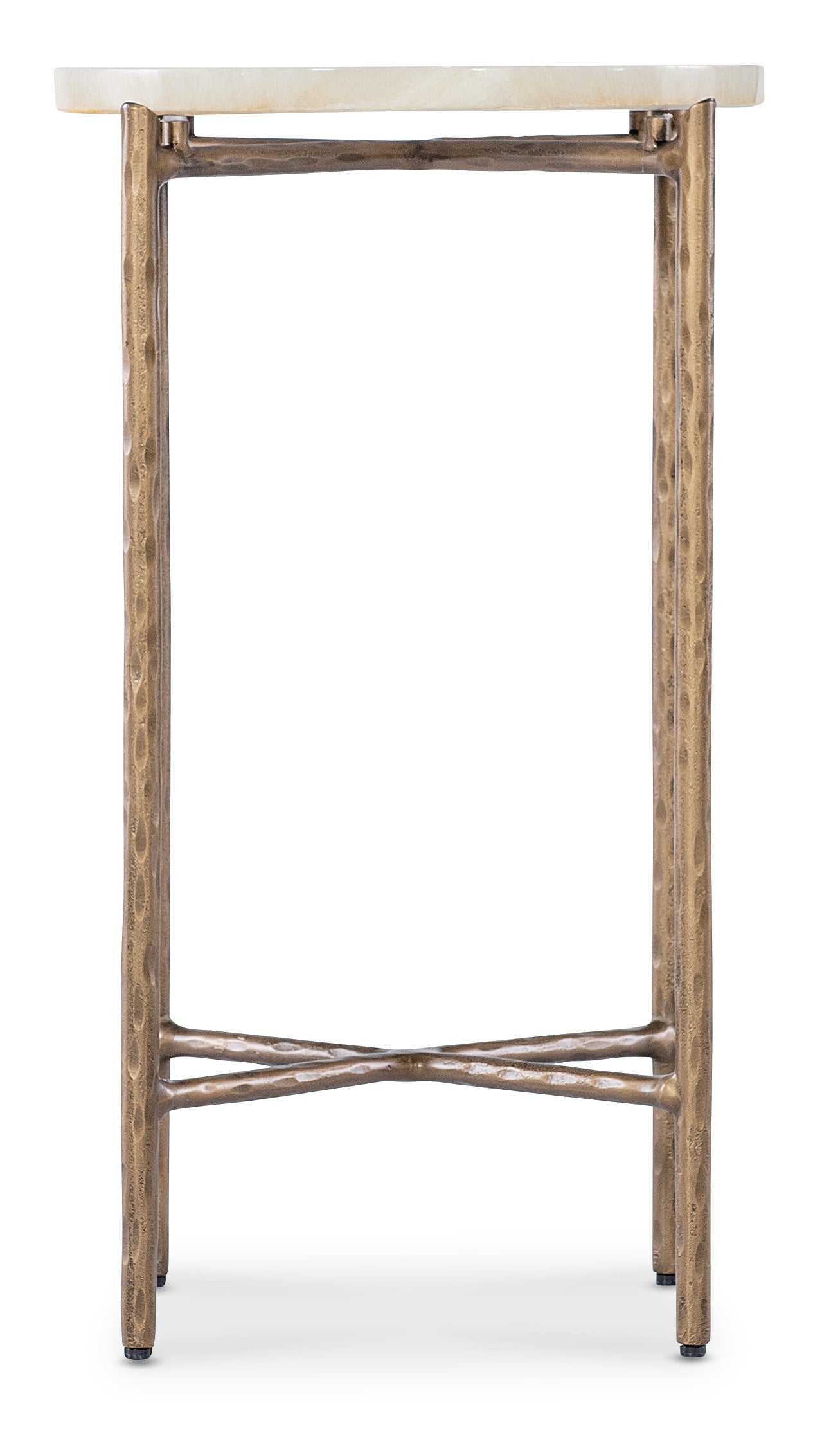 Hooker Furniture Melange Je Suis Petit Spot Table in Golds