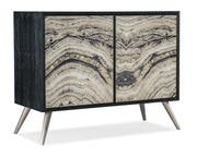 Hooker Furniture Melange Rockee Two Door Chest in Black