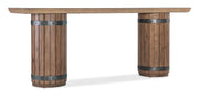 Hooker Furniture Vineyard Row Console Table in Dark Wood