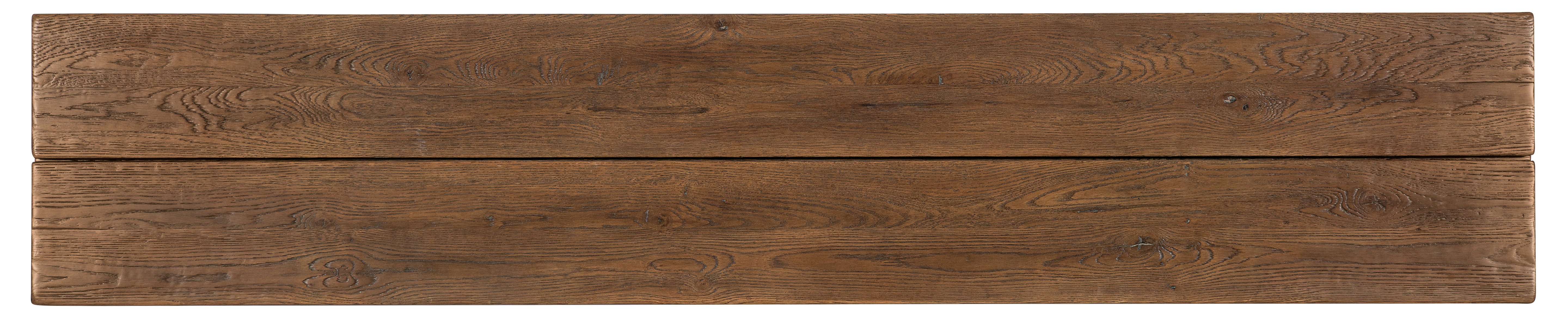 Hooker Furniture Driftwood Flip-Top Console Table in Medium Wood