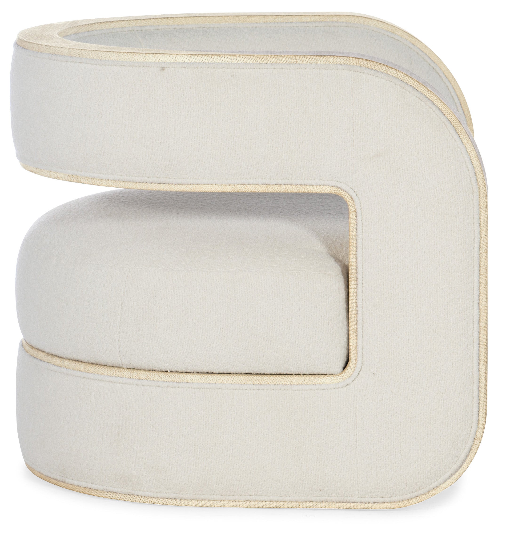 Hooker Furniture Cascade Accent Chair in White