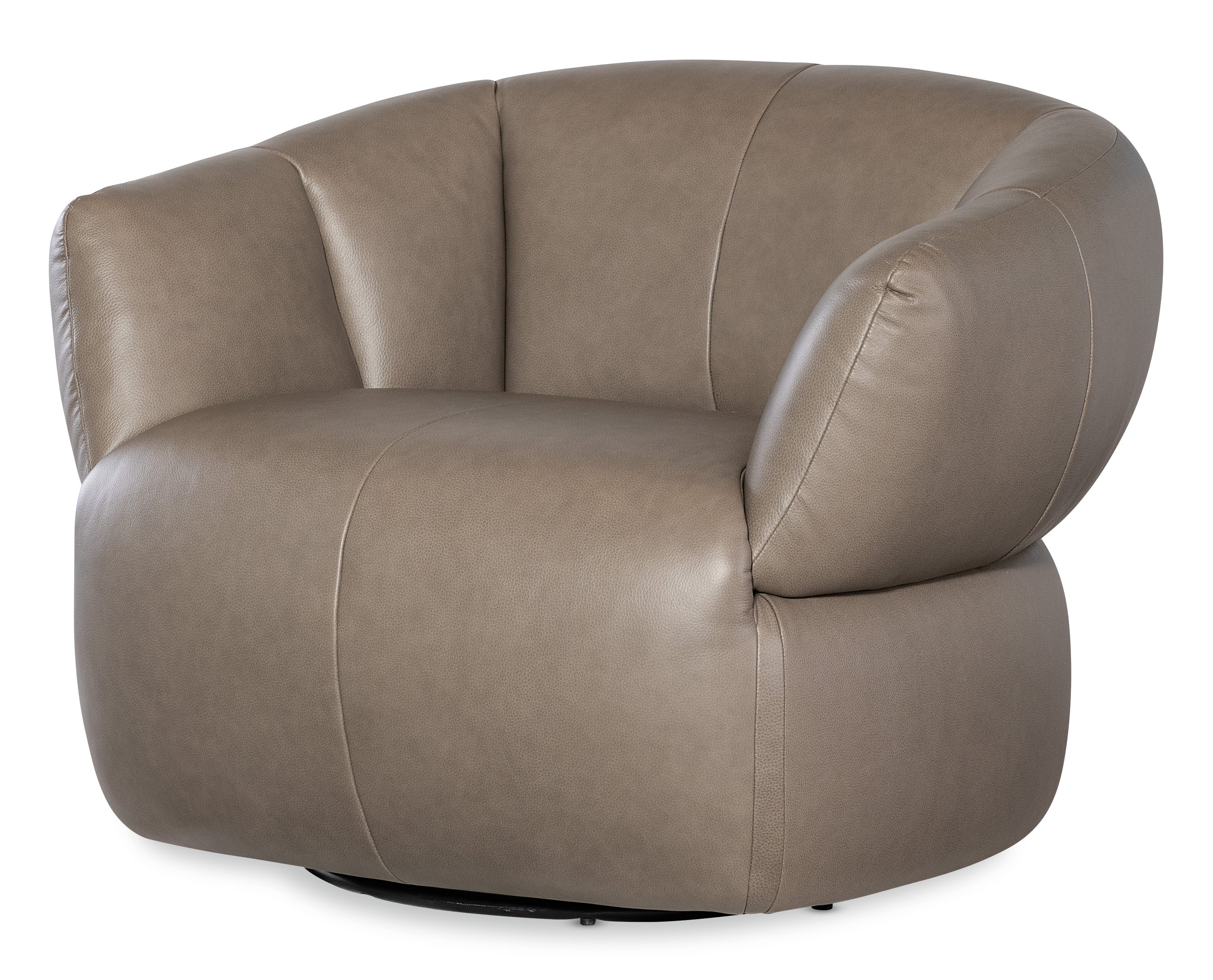 Hooker Furniture Aria Swivel Chair in Brown