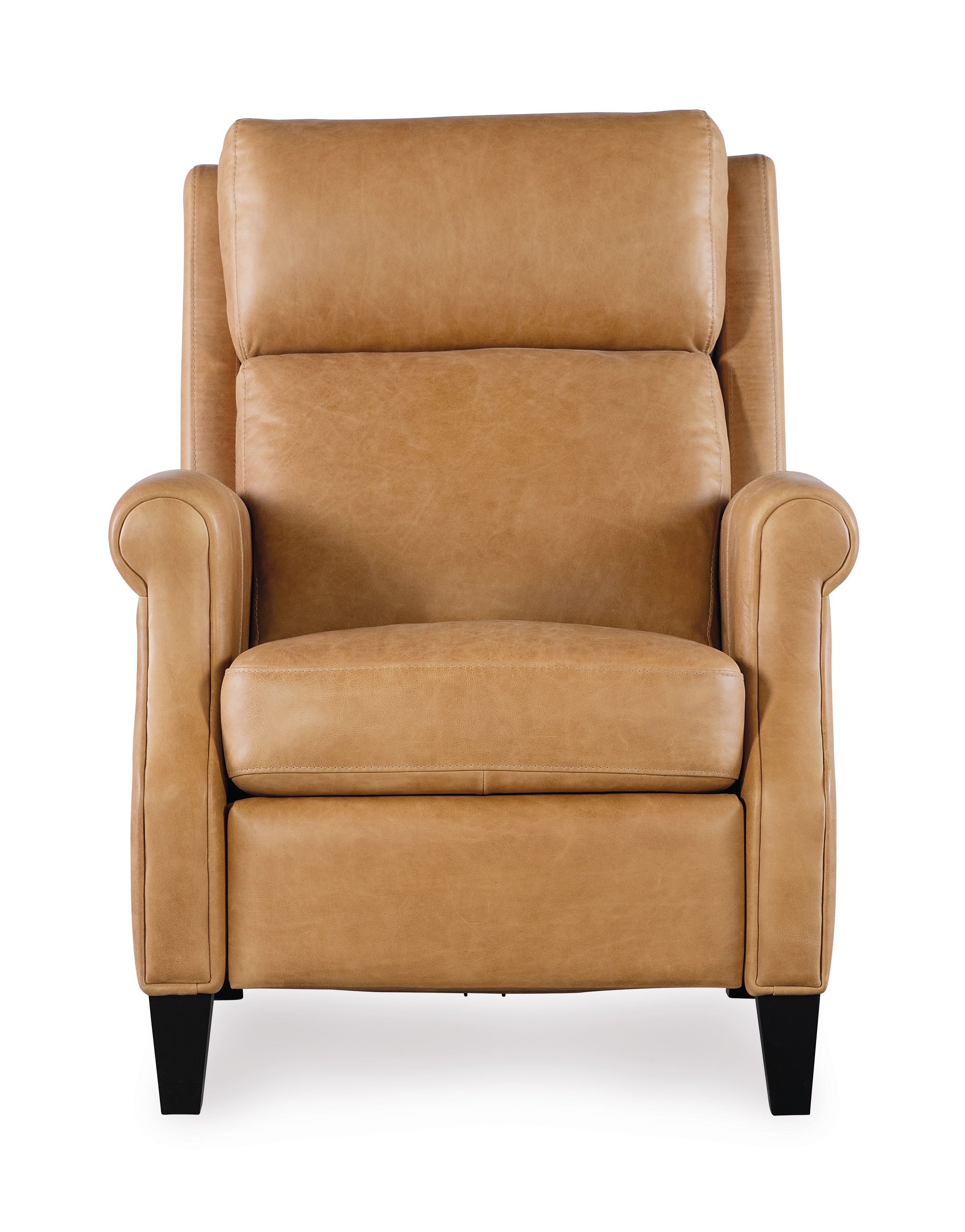 Hooker Furniture Hurley Power Recliner with Power Headrest in Dark Brown