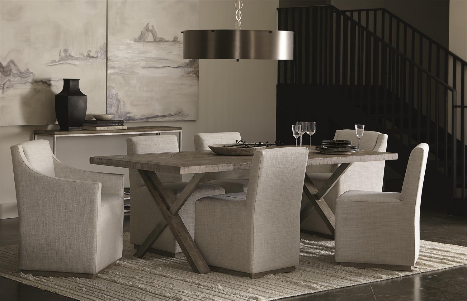 Bernhardt Furniture Highland Park Casey Arm Chair in Morel