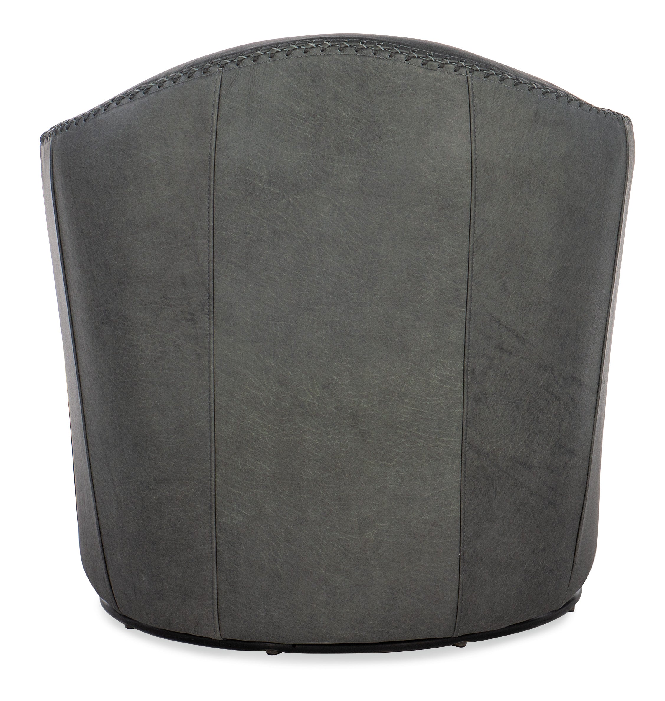 Hooker Furniture Roper Swivel Club Chair in Gray