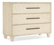 Hooker Furniture Melange Saffron Three Drawer Chest in Beige