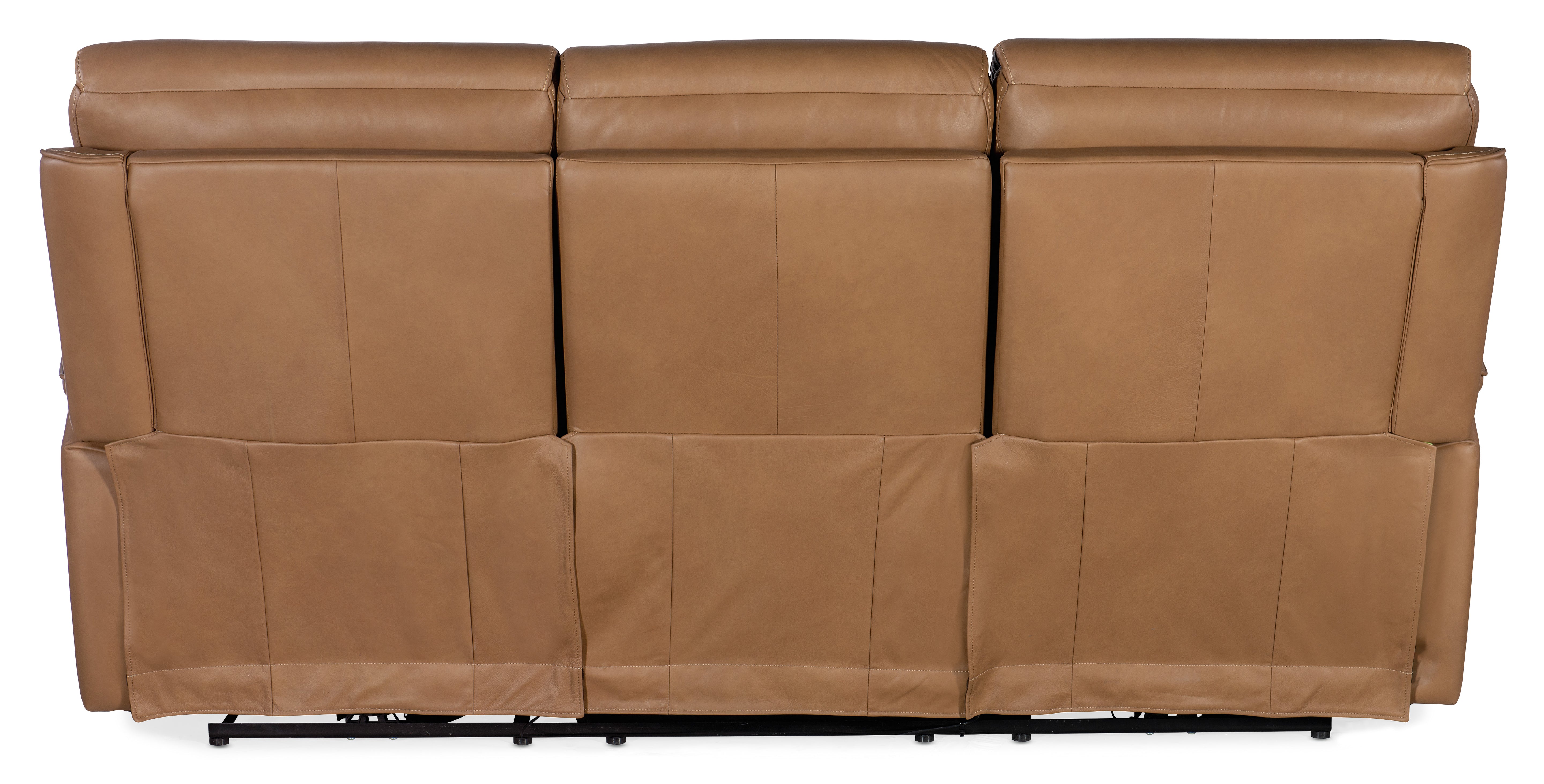 Hooker Furniture Lyra Zero Gravity Power Sofa with Power Headrest and Lumbar in Light Brown