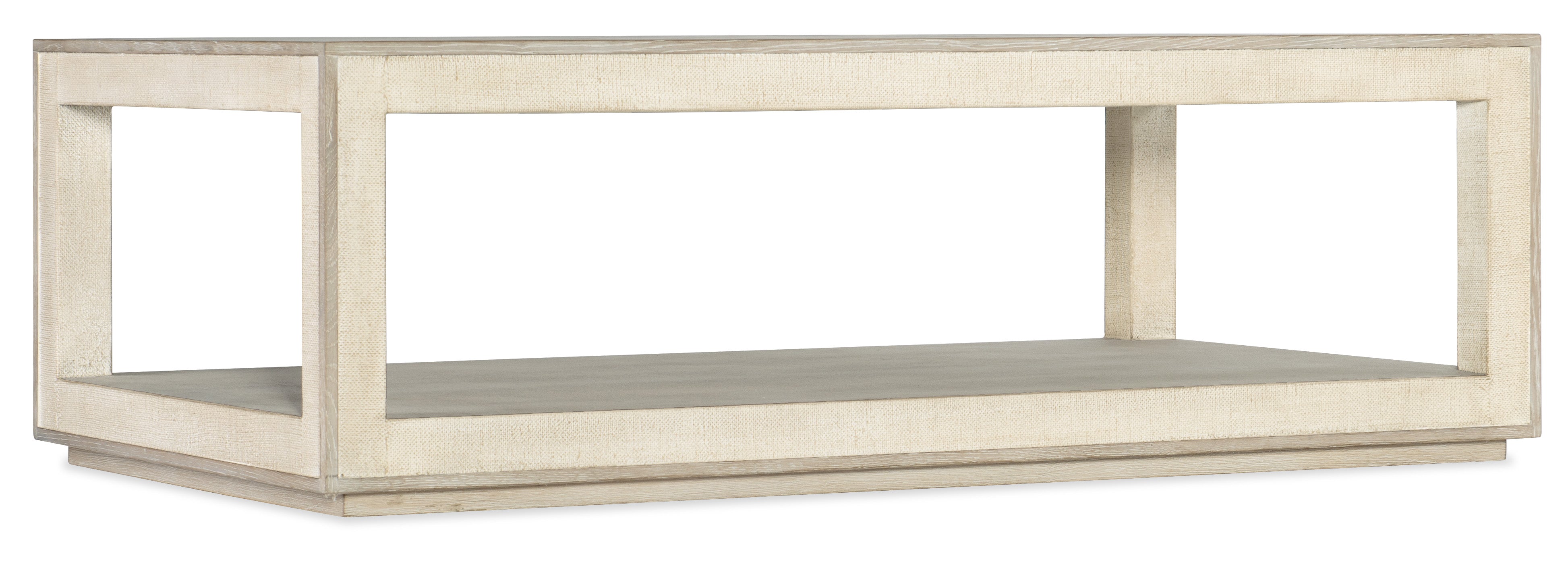 Hooker Furniture Cascade Rectangle Cocktail Table in Beige