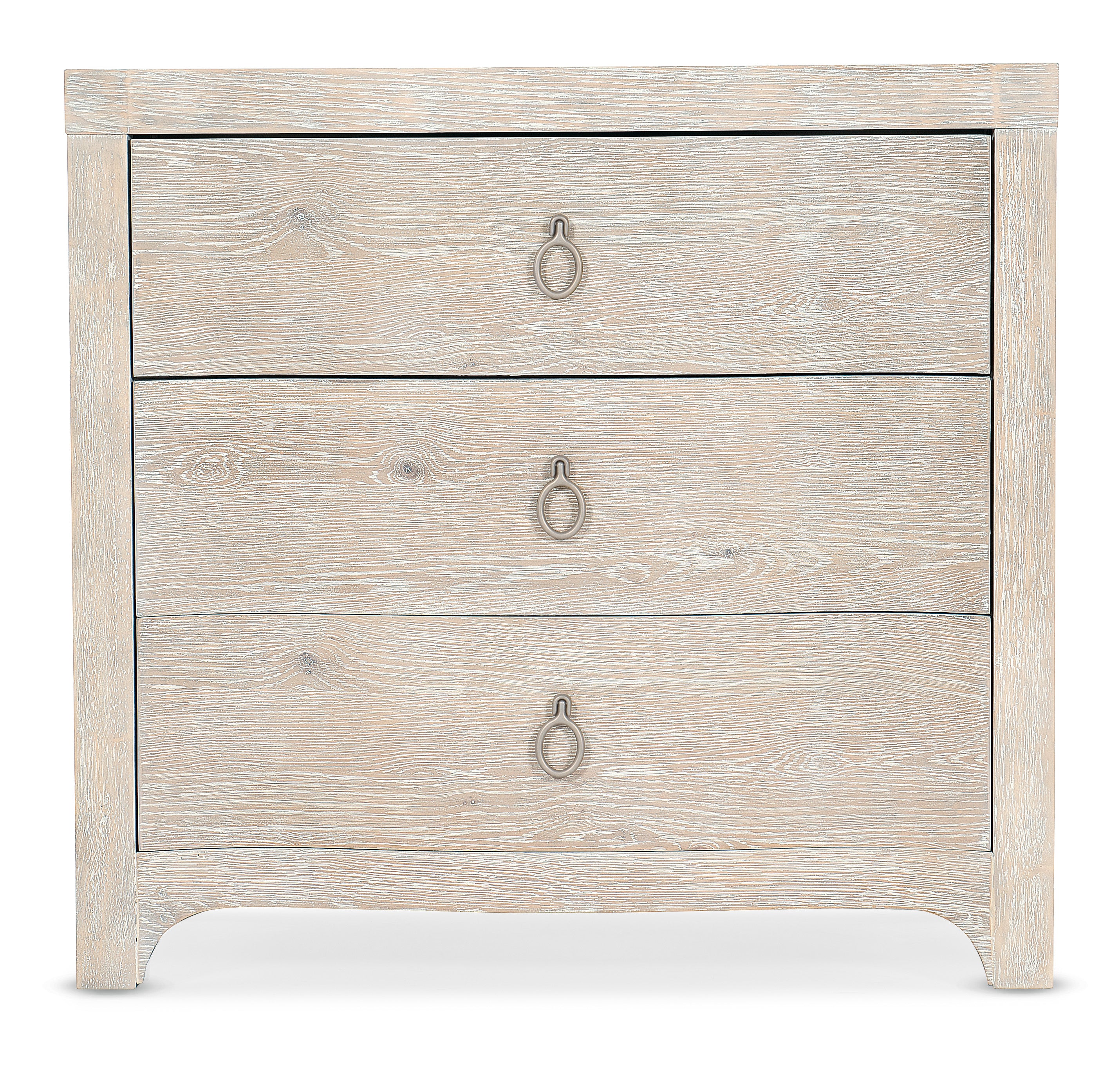 Hooker Furniture Serenity Antigua Three Drawer Nightstand
