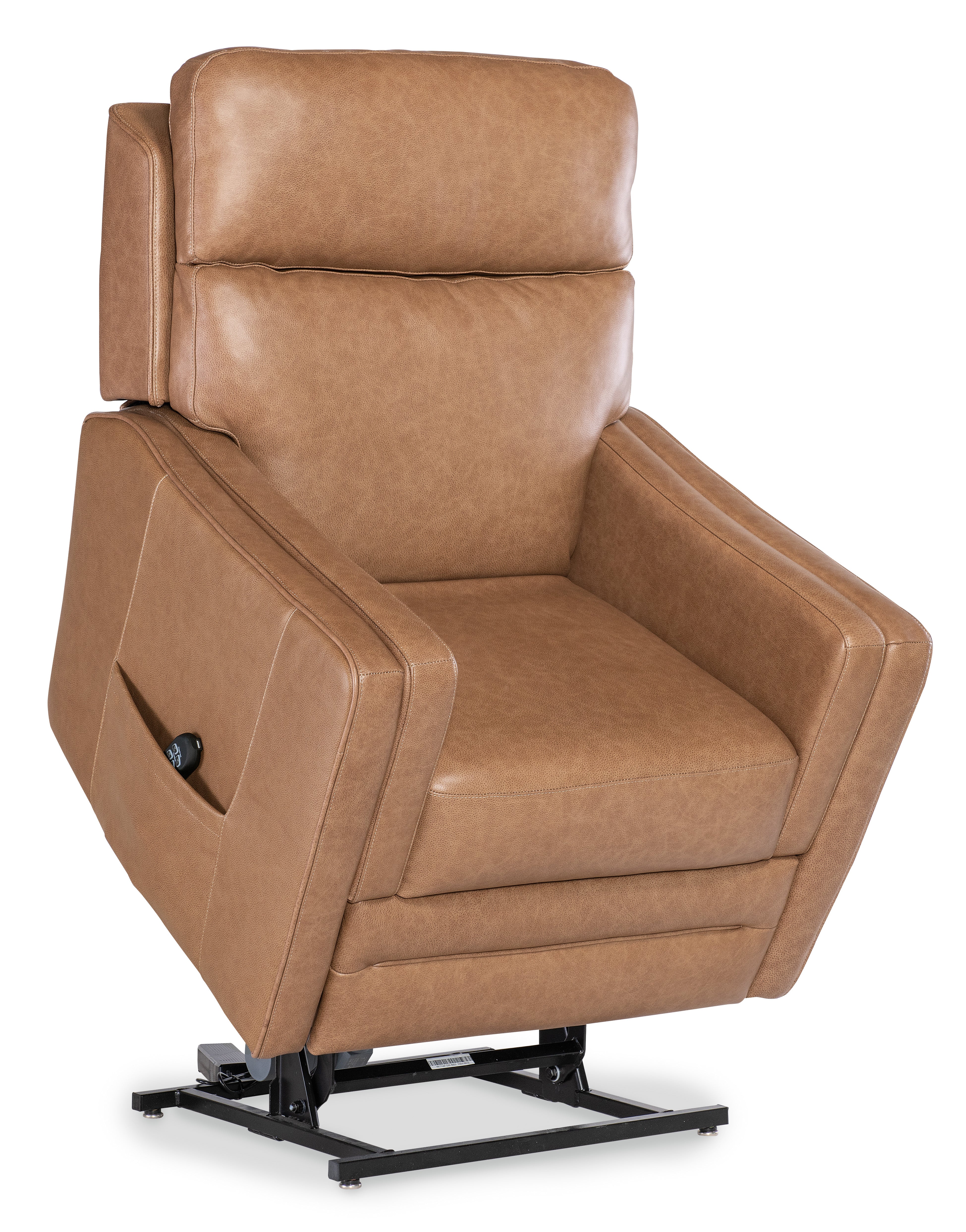 Hooker Furniture Thyme Power Recliner with Power Headrest, Lumbar & Lift in Brown